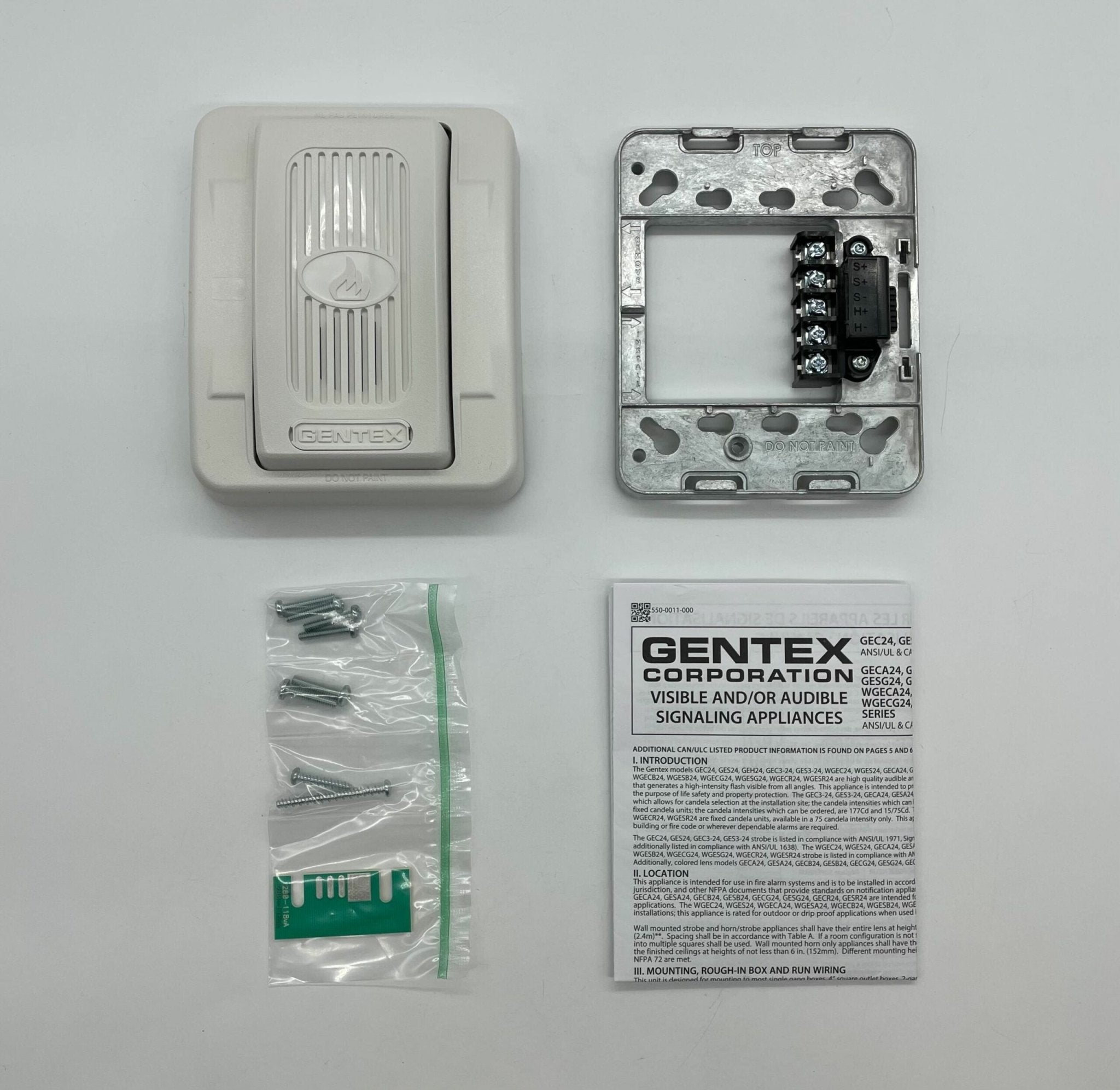 Gentex GEH24-PW - The Fire Alarm Supplier