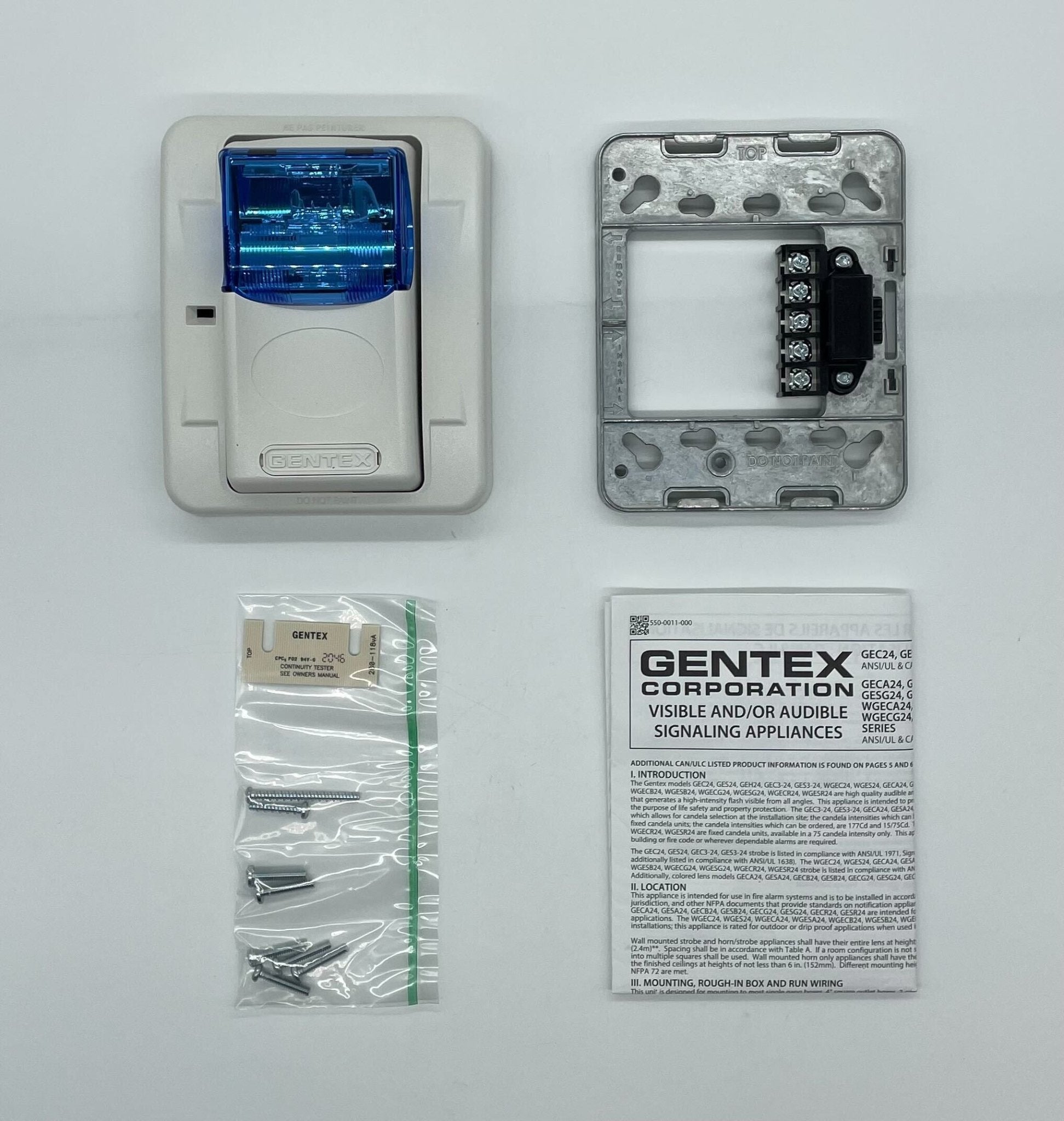 Gentex GESB24PWW - The Fire Alarm Supplier