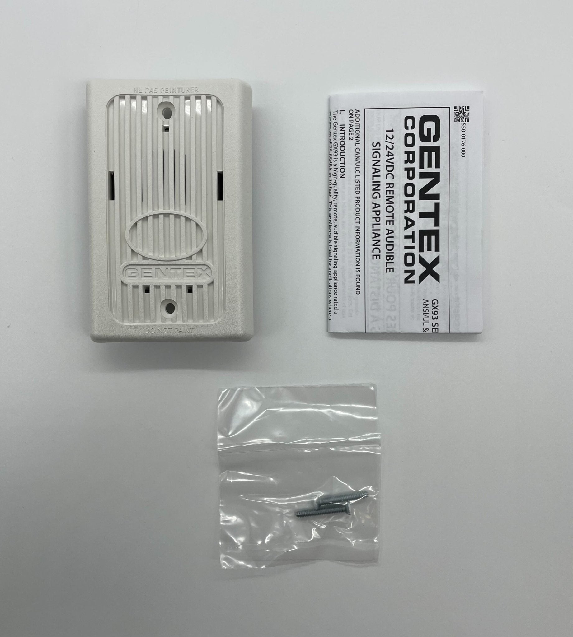 Gentex GX93-PW - The Fire Alarm Supplier