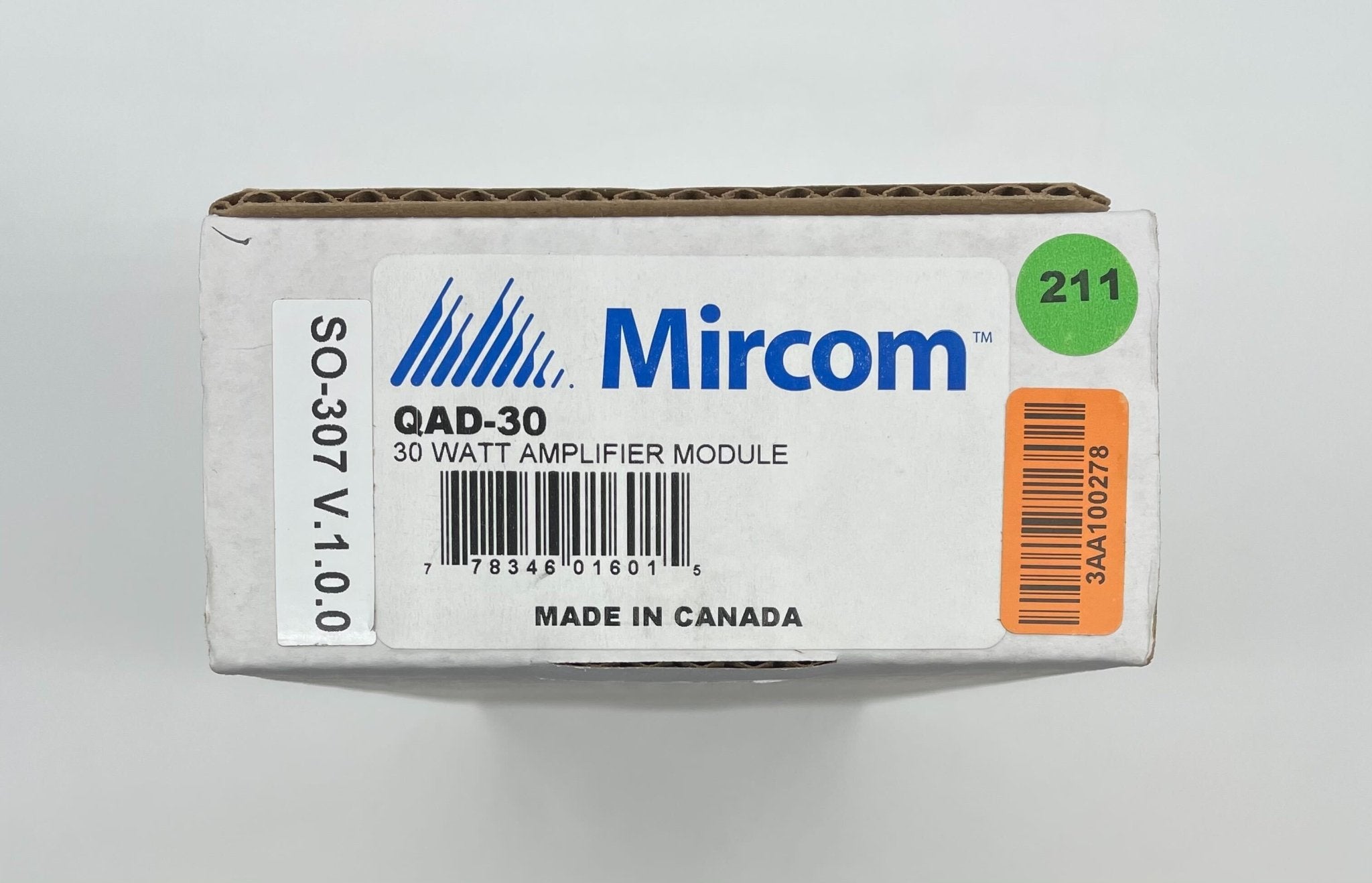 Mircom QAD-30 30 Watt Amplifier Module - The Fire Alarm Supplier
