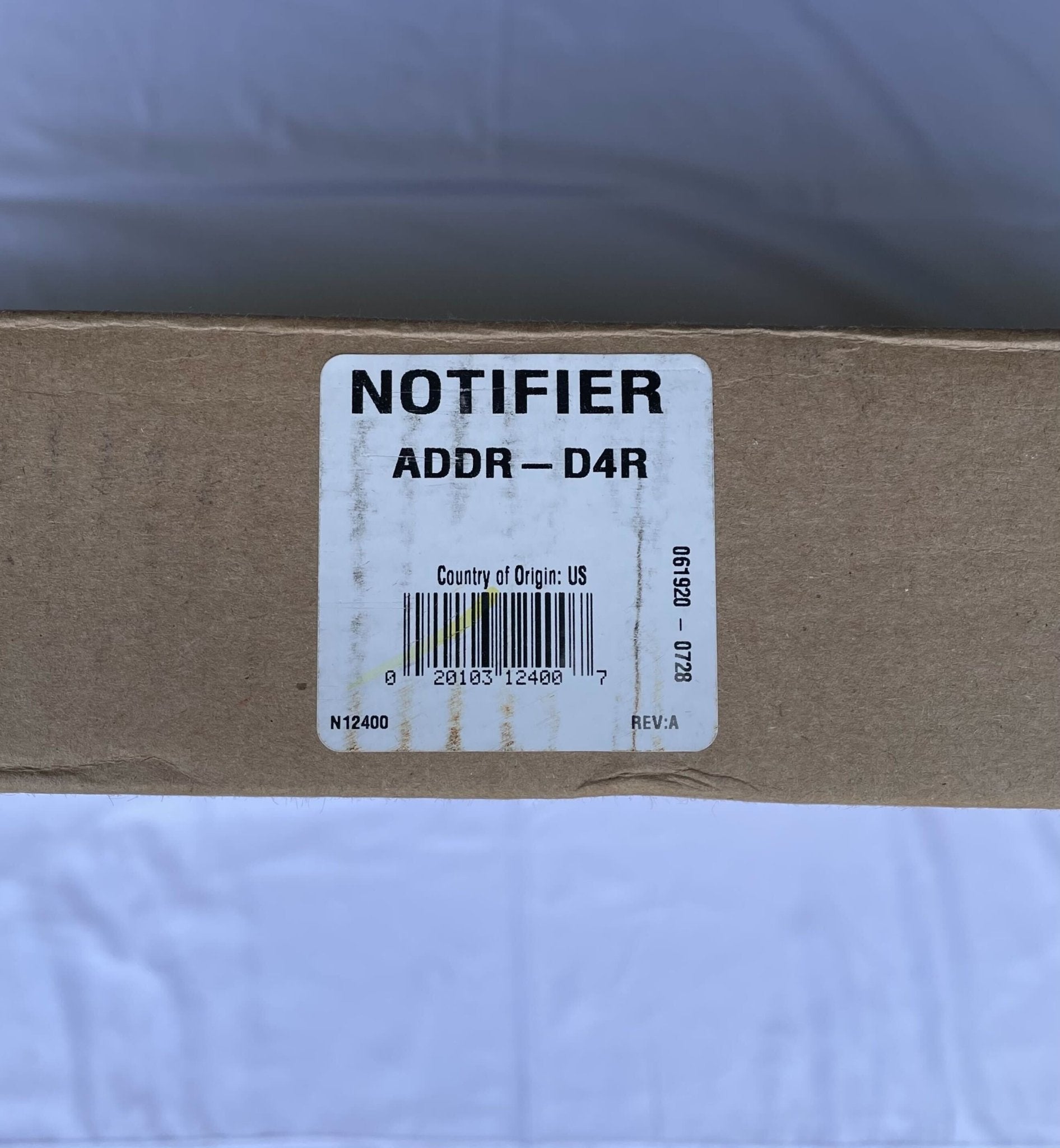 Notifier ADDR-D4R - The Fire Alarm Supplier