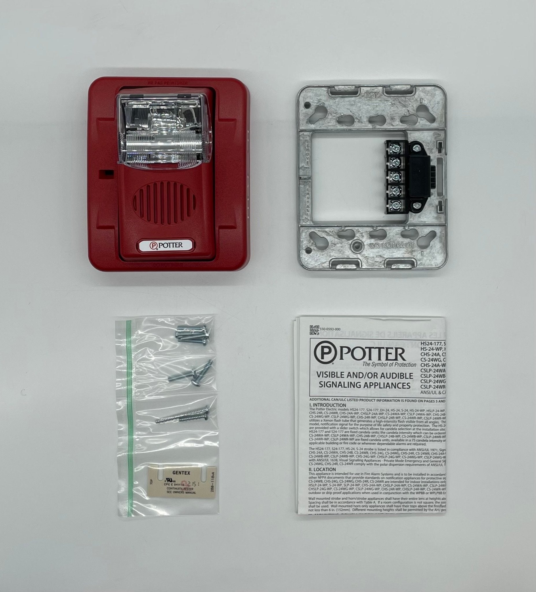 Potter HS-24WR - The Fire Alarm Supplier