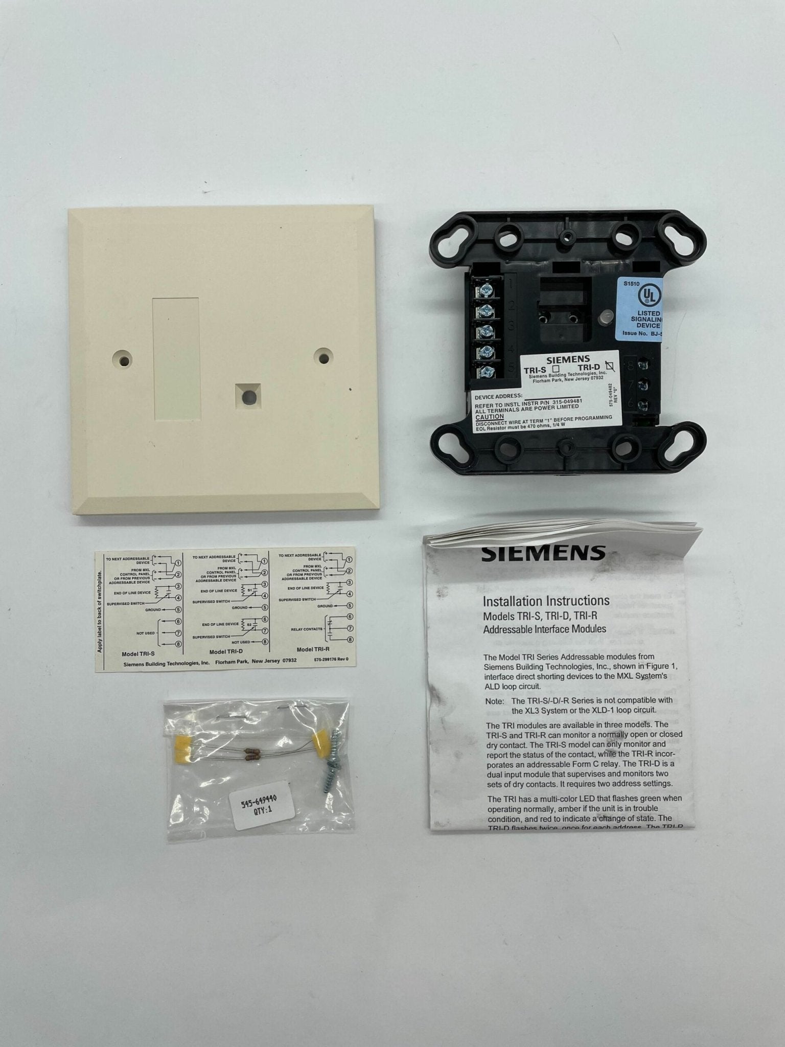 Siemens TRI-D Intelligent Interface - The Fire Alarm Supplier