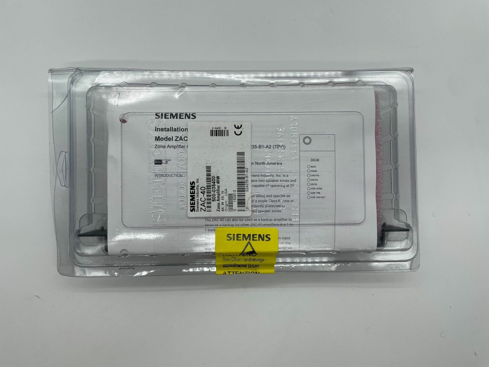 Siemens ZAC-40 | Zone Amplifier Card - The Fire Alarm Supplier
