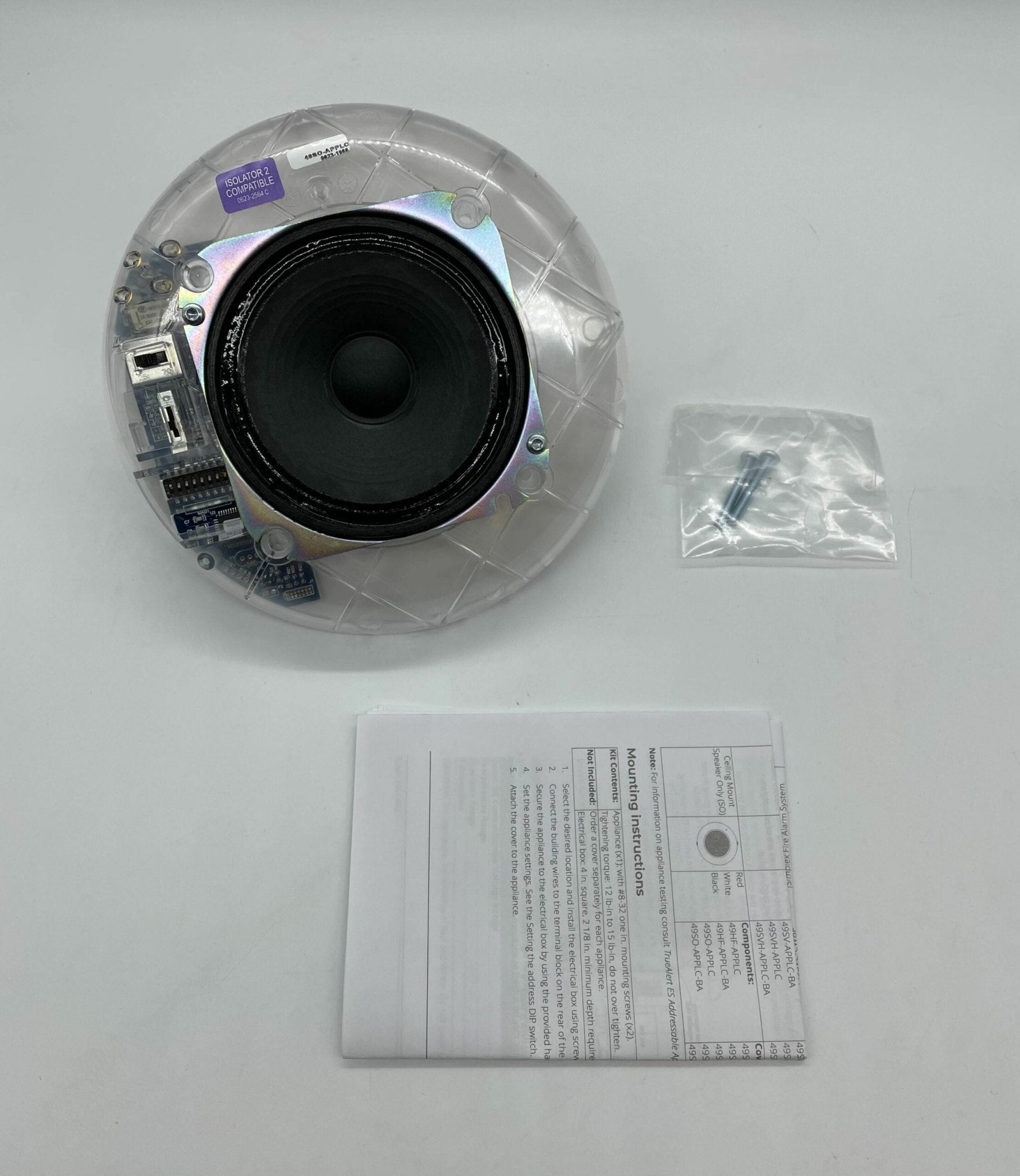 Simplex 49SO-APPLC Speaker Appliance Ceiling - The Fire Alarm Supplier