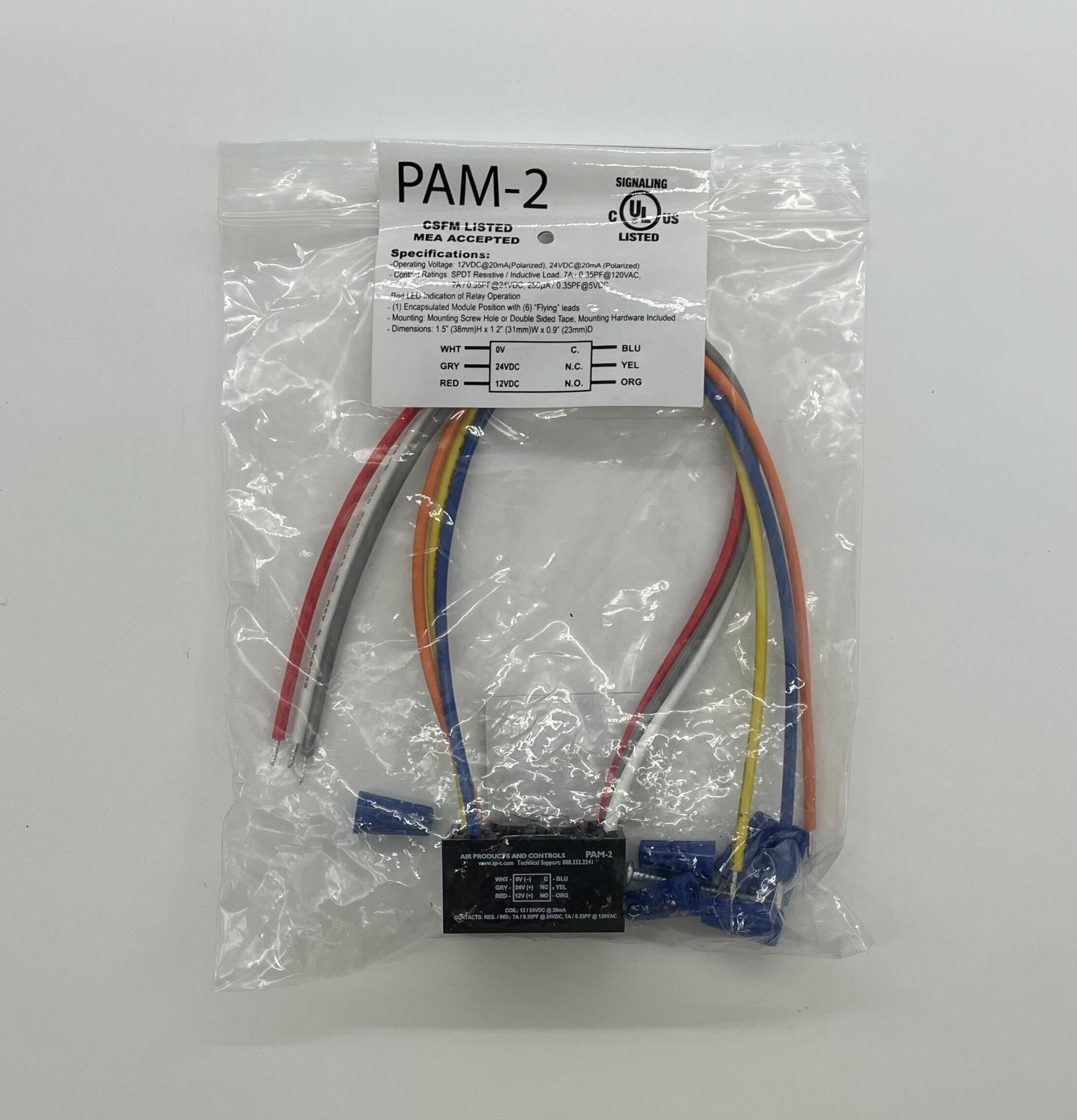 Space Age SSU-PAM-2 Ssu-Pam-2 Multi-Voltage Relay Module - The Fire Alarm Supplier