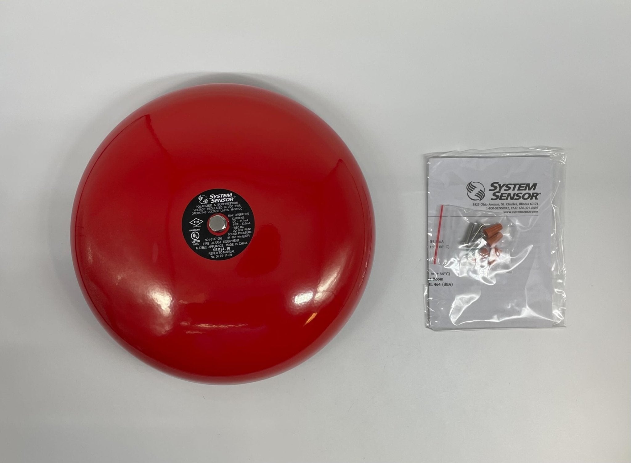 System Sensor SSM24-10 24 Volt Bell - The Fire Alarm Supplier