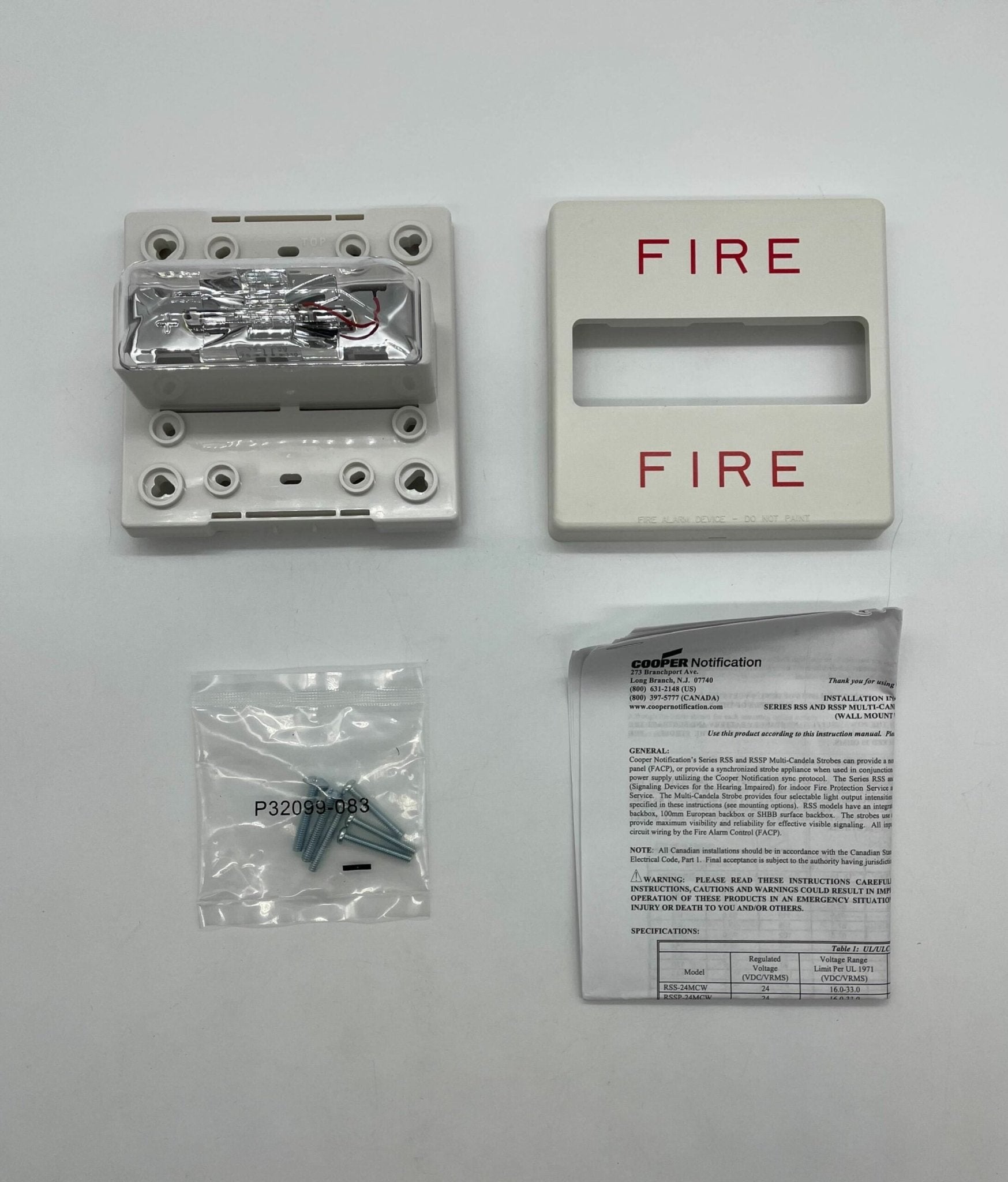 Wheelock RSS-24MCW-FW - The Fire Alarm Supplier