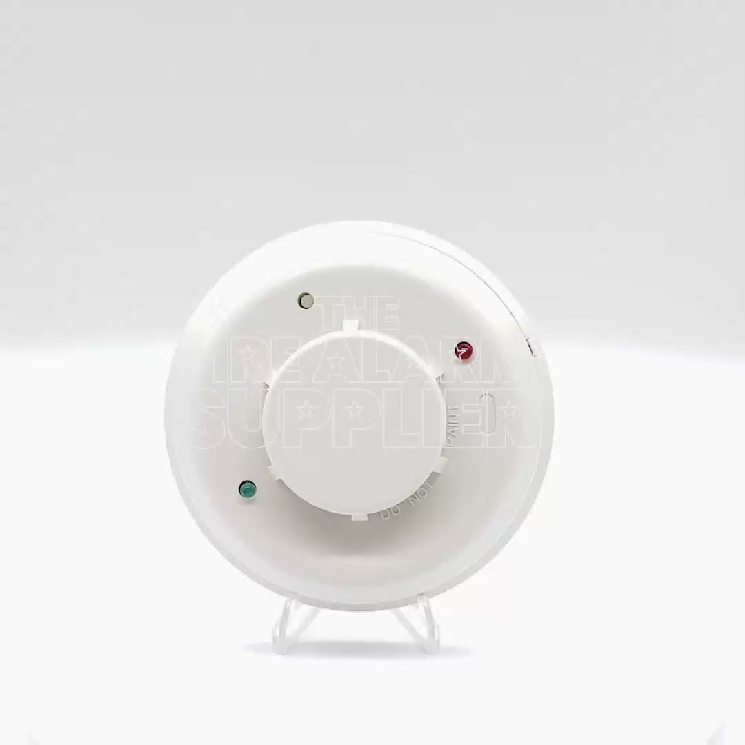 The System Sensor 4WTR-B is an advanced photoelectric i3 smoke detector with thermal sensor and Form C relay, designed for the fire alarm industry. Click here