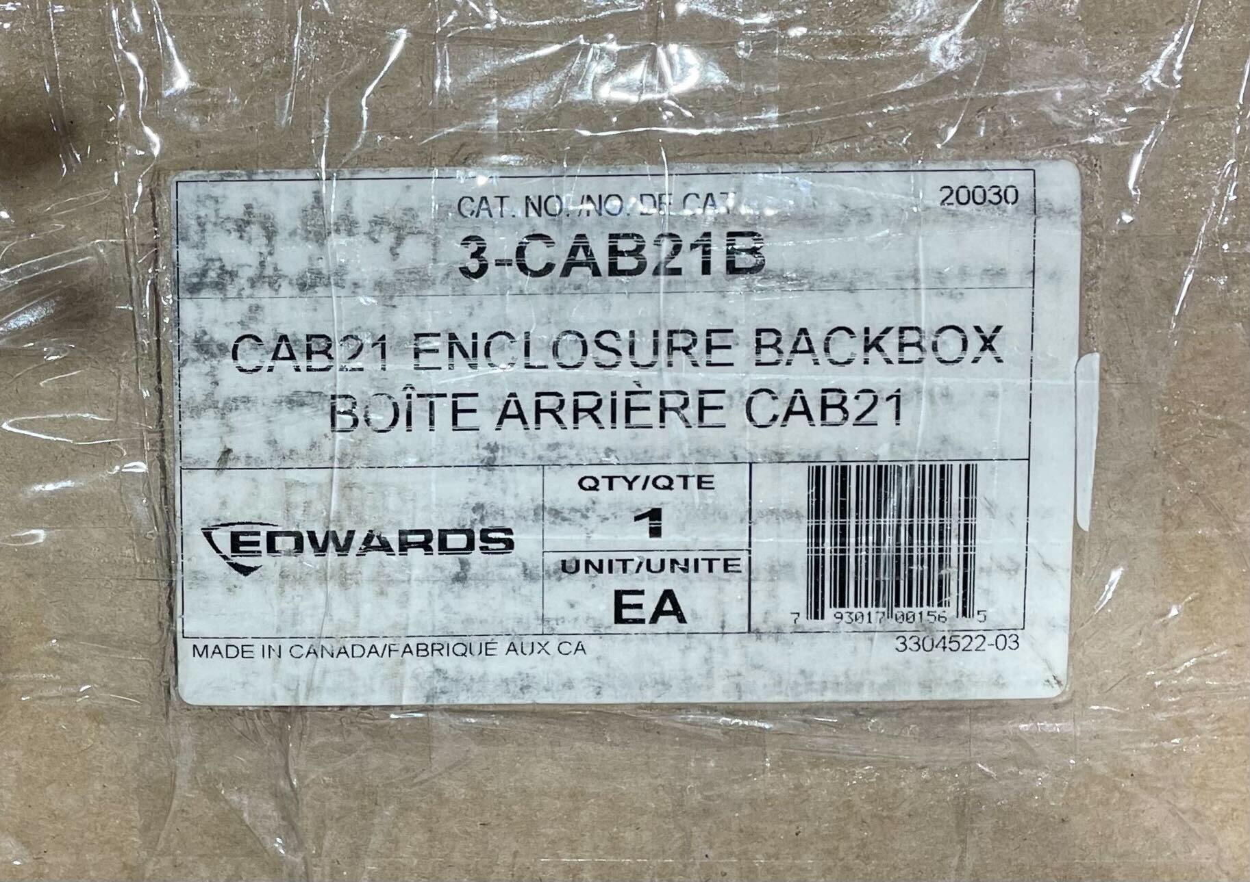Edwards 3-CAB21B - The Fire Alarm Supplier