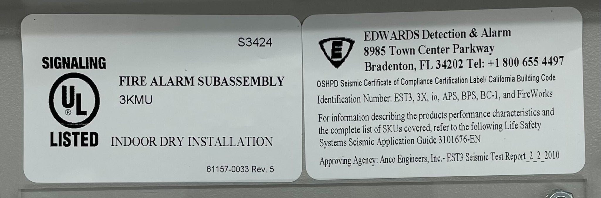 Edwards 3-RLCM/D - The Fire Alarm Supplier