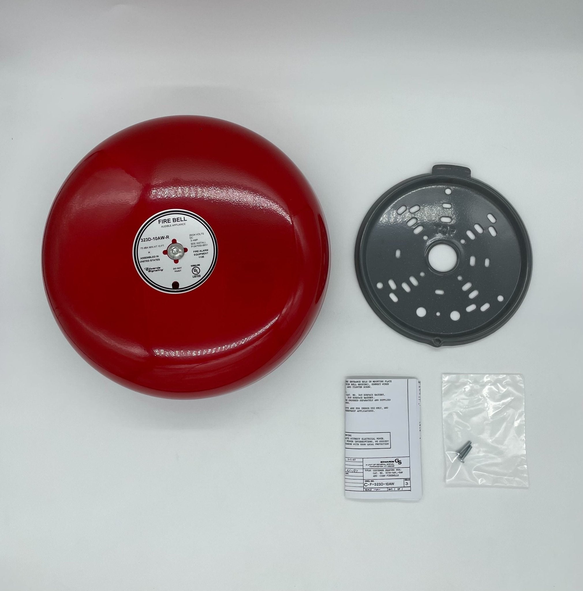 Edwards 323D-10AW-R - The Fire Alarm Supplier