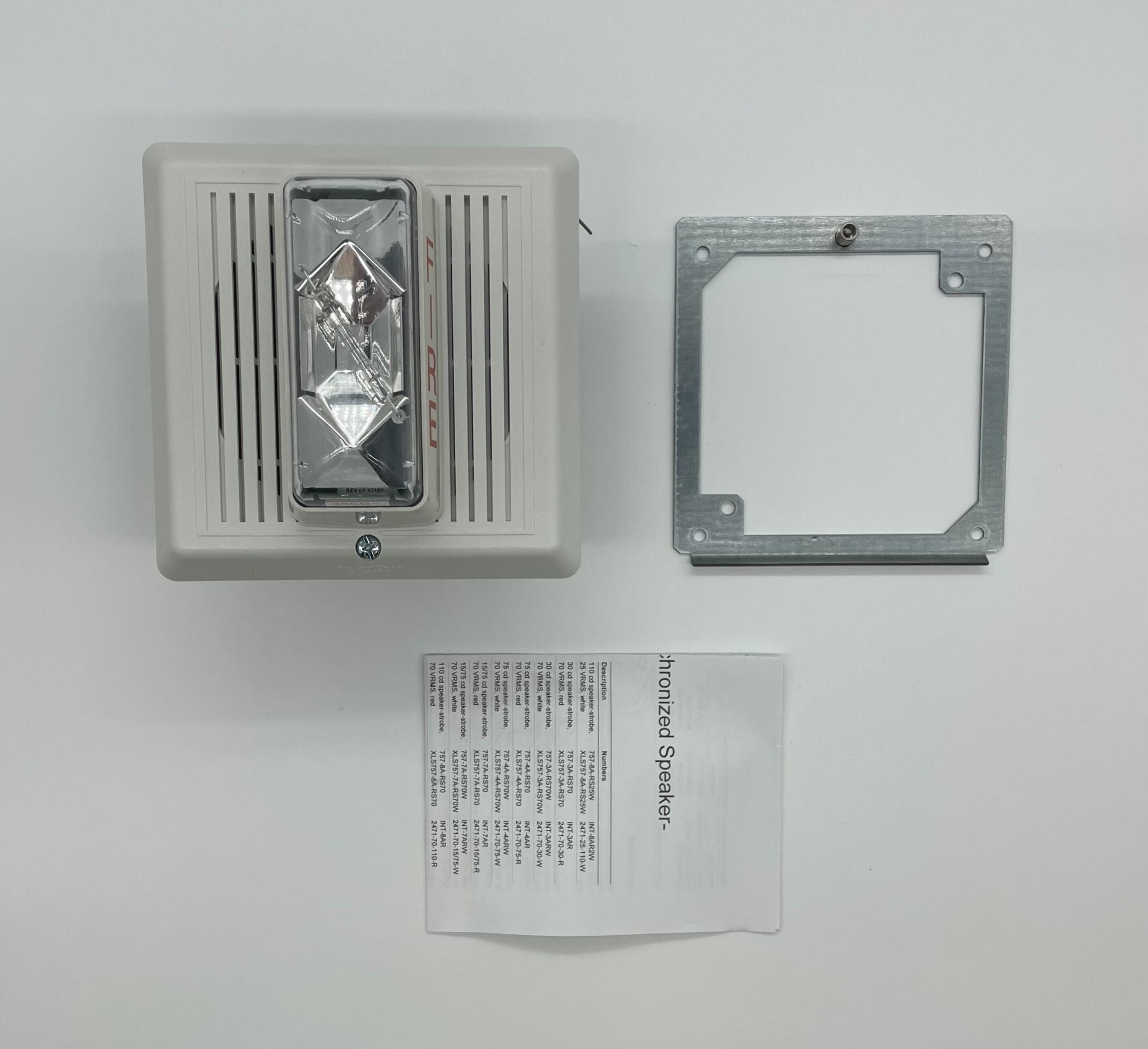 Edwards 757-3A-RS70W - The Fire Alarm Supplier