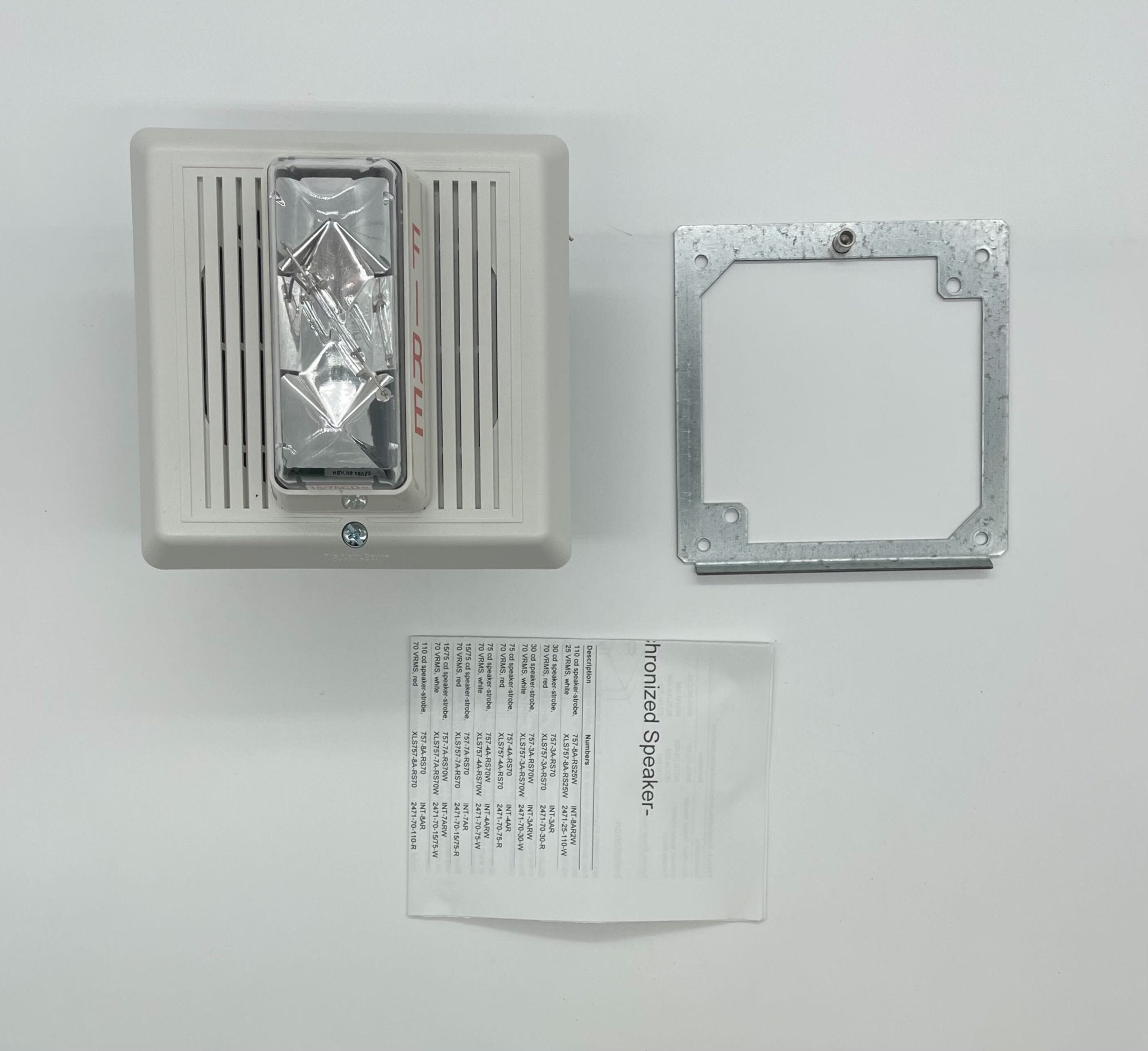 Edwards 757-7A-RS70W - The Fire Alarm Supplier