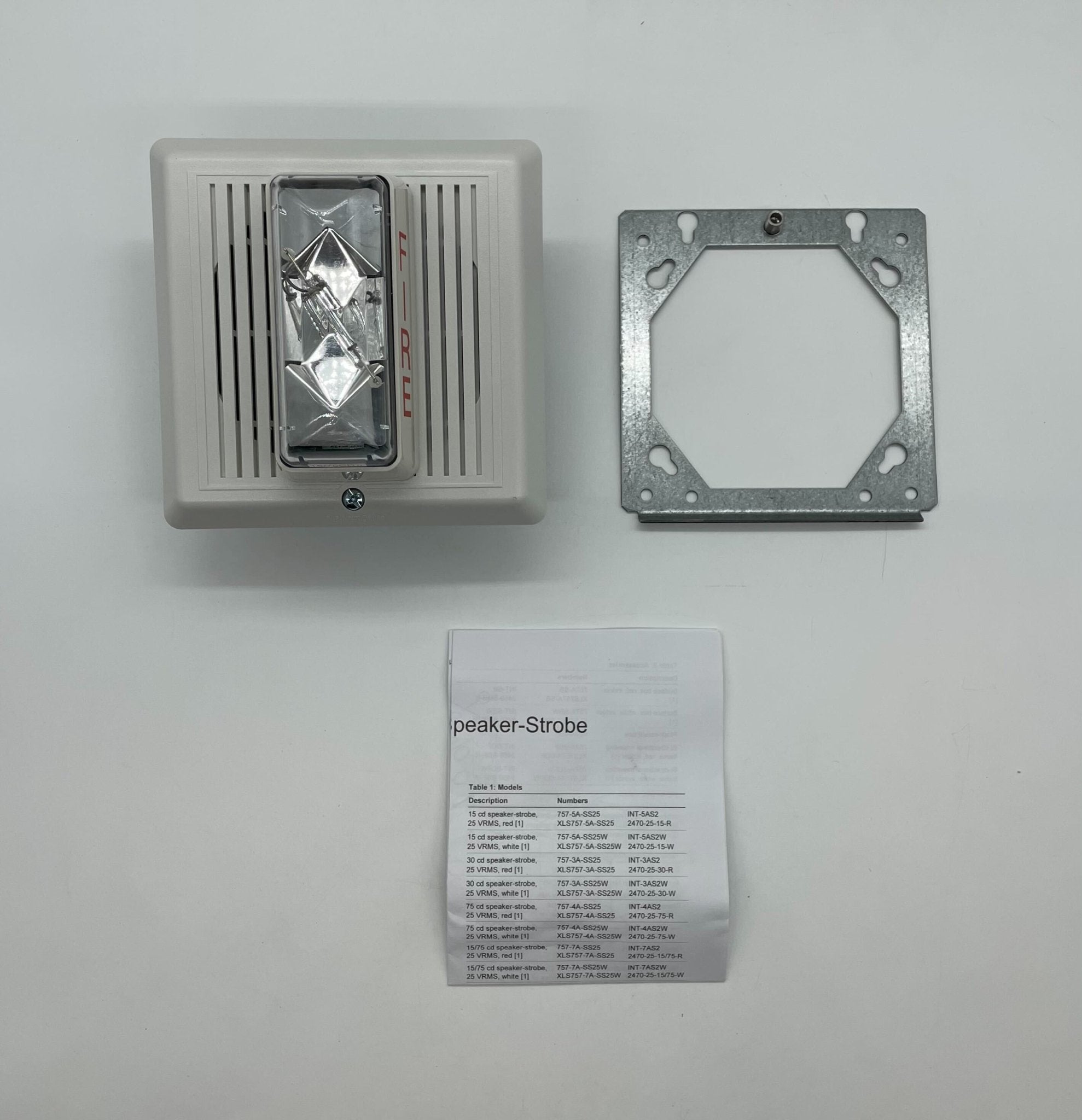 Edwards 757-7A-SS25W - The Fire Alarm Supplier