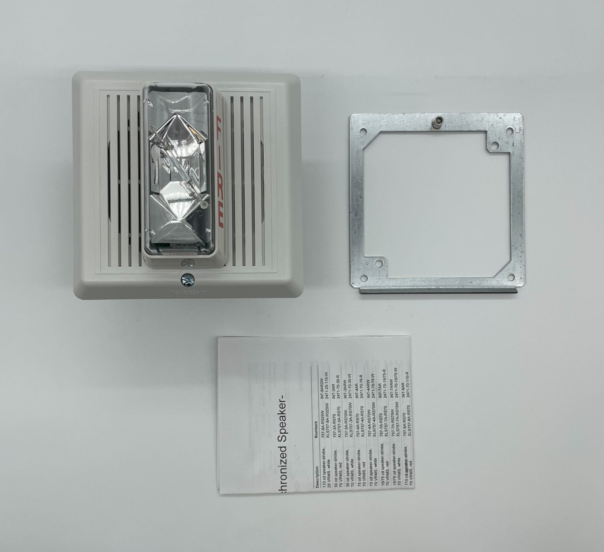 Edwards 757-8A-RS25W - The Fire Alarm Supplier