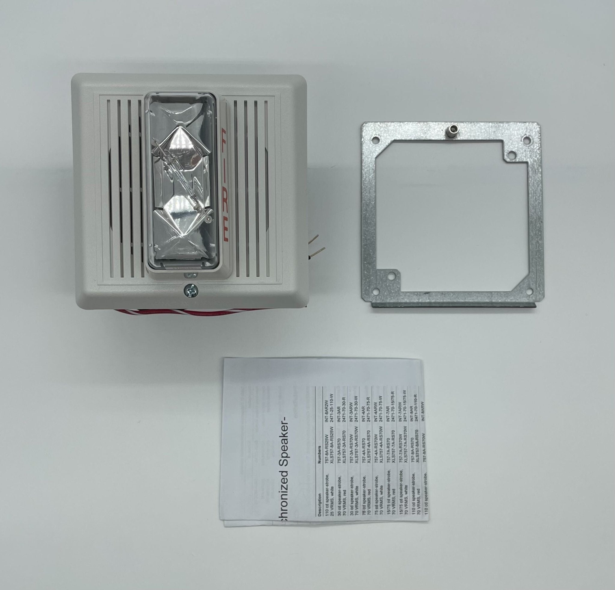Edwards 757-8A-RS70W - The Fire Alarm Supplier