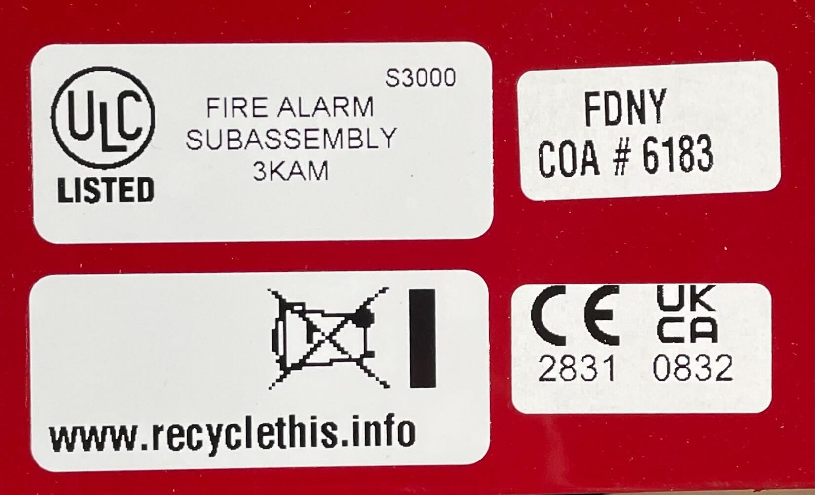 Edwards BC-1R - The Fire Alarm Supplier
