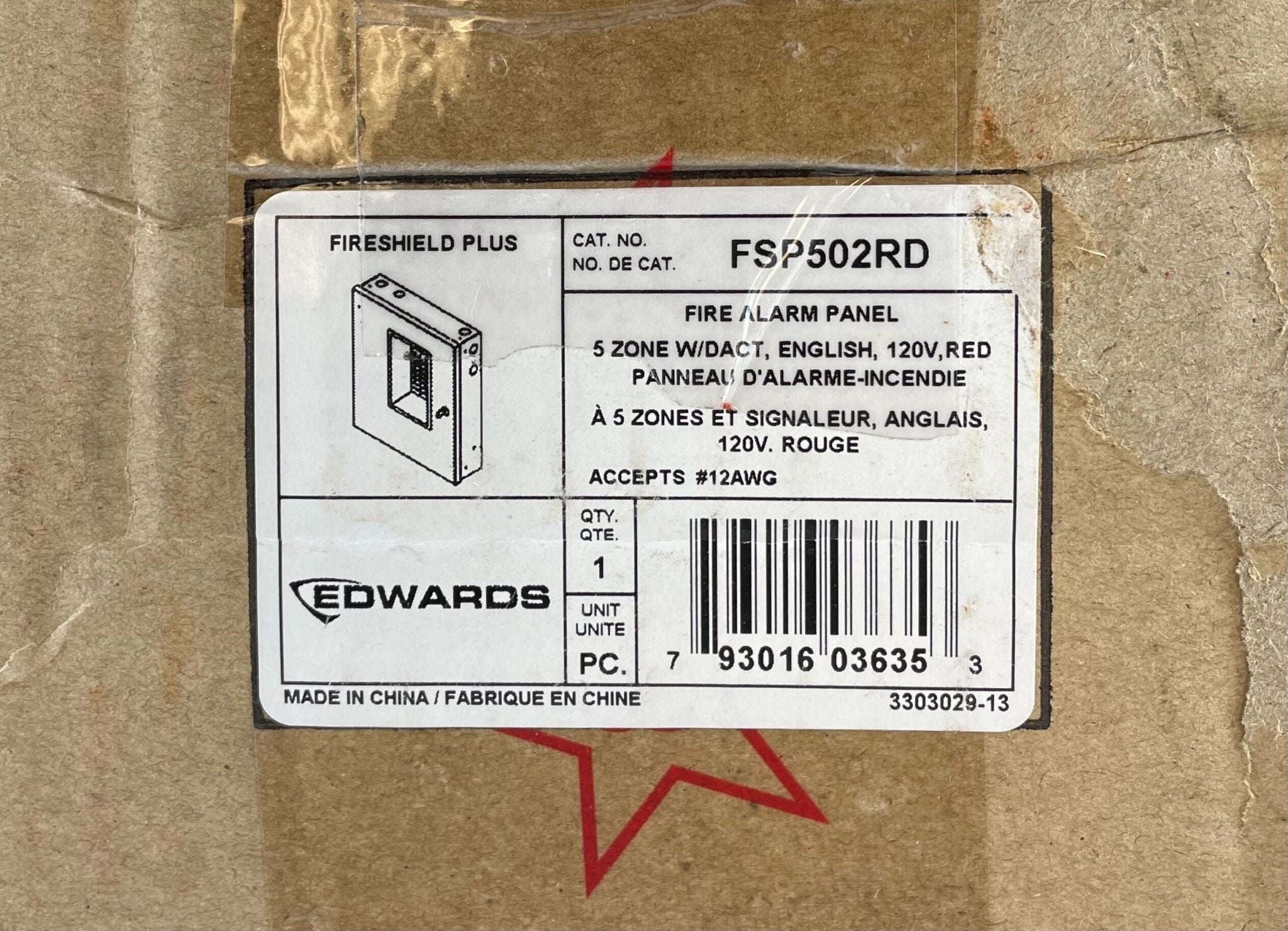 Edwards FSP502RD - The Fire Alarm Supplier
