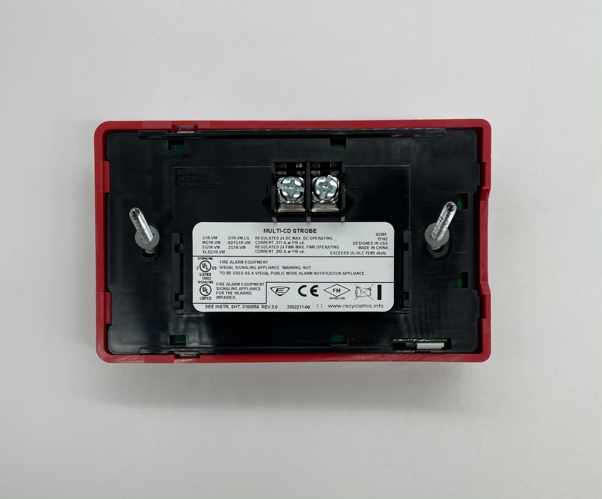 Edwards G1R-VM - The Fire Alarm Supplier