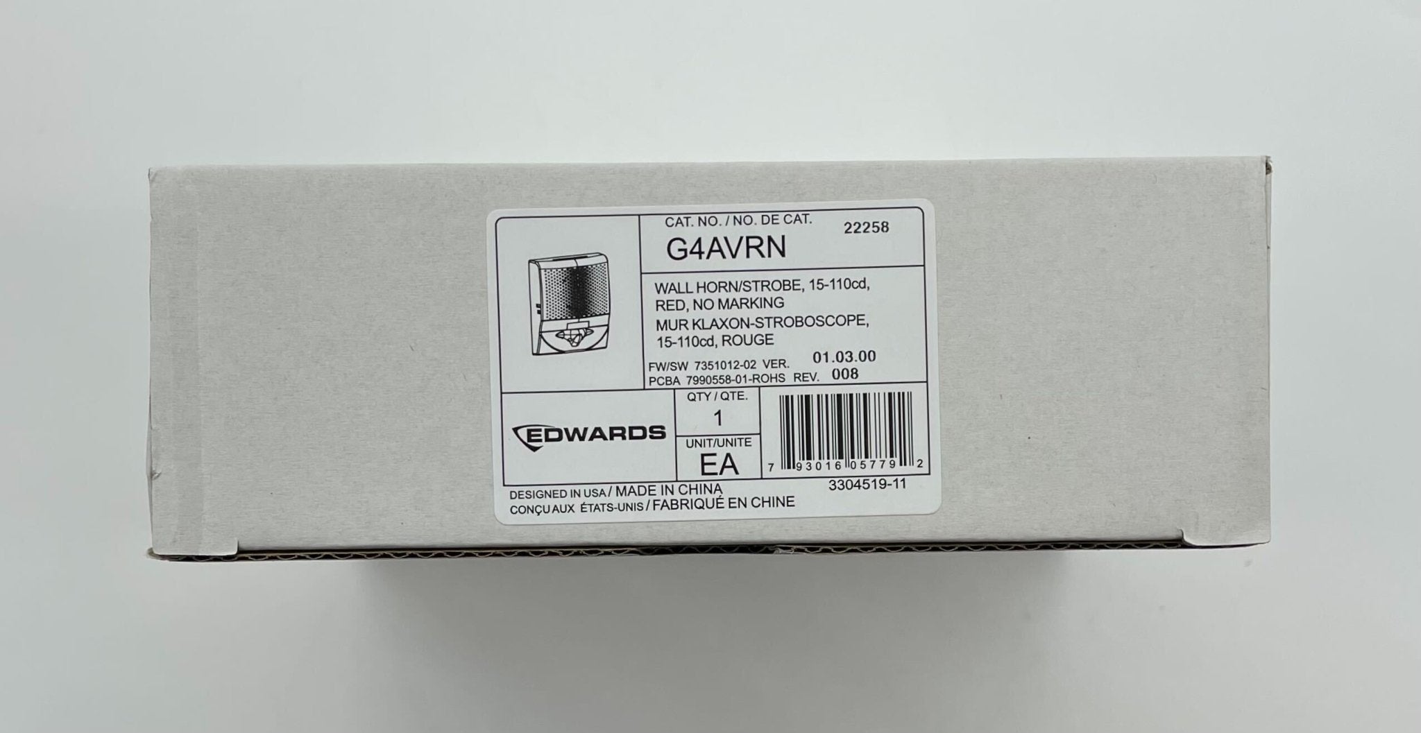 Edwards G4AVRN - The Fire Alarm Supplier