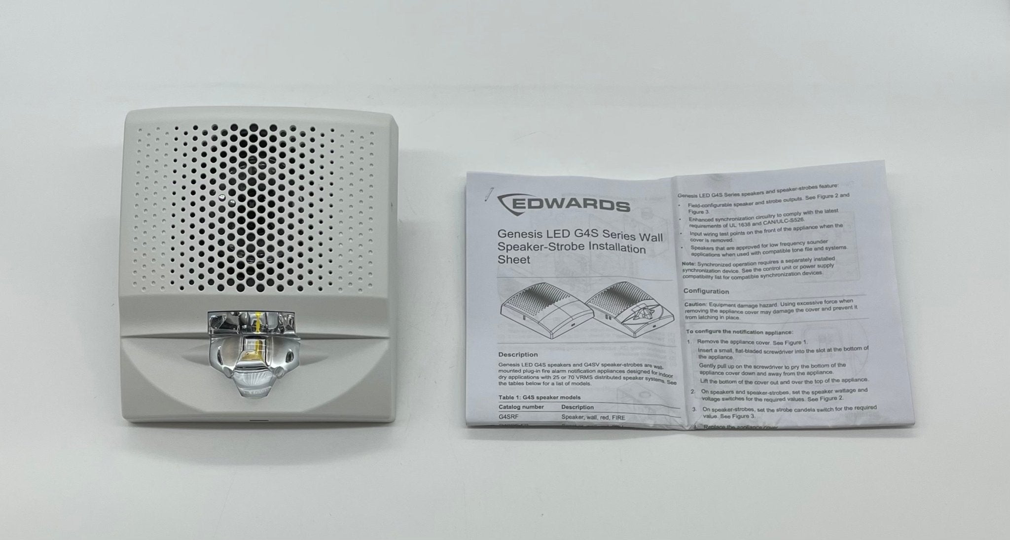Edwards G4SVWN - The Fire Alarm Supplier