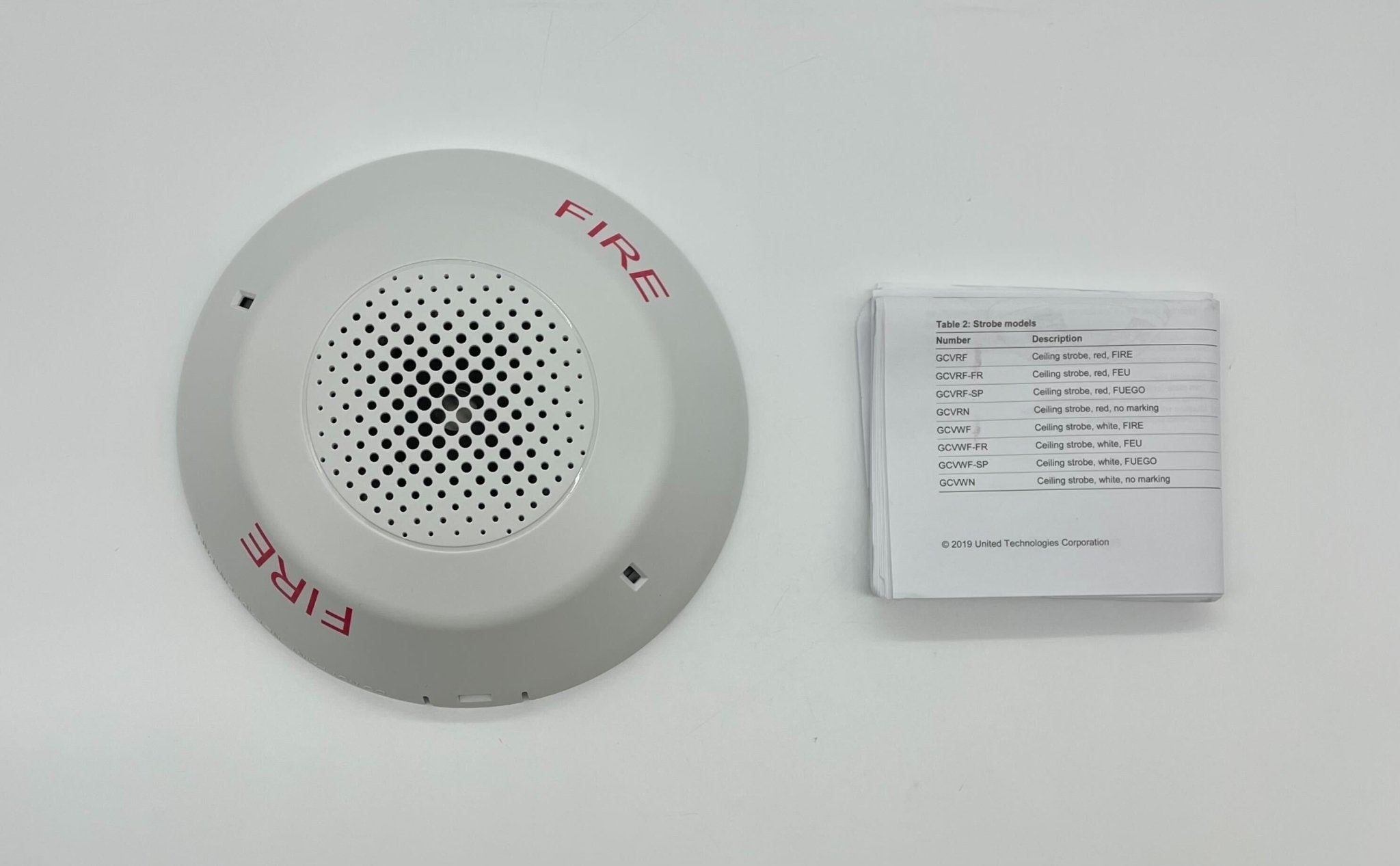 Edwards GCAWF - The Fire Alarm Supplier