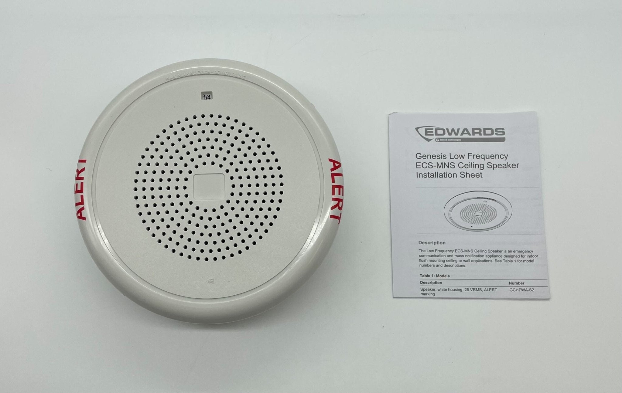 Edwards GCHFWA-S7 - The Fire Alarm Supplier