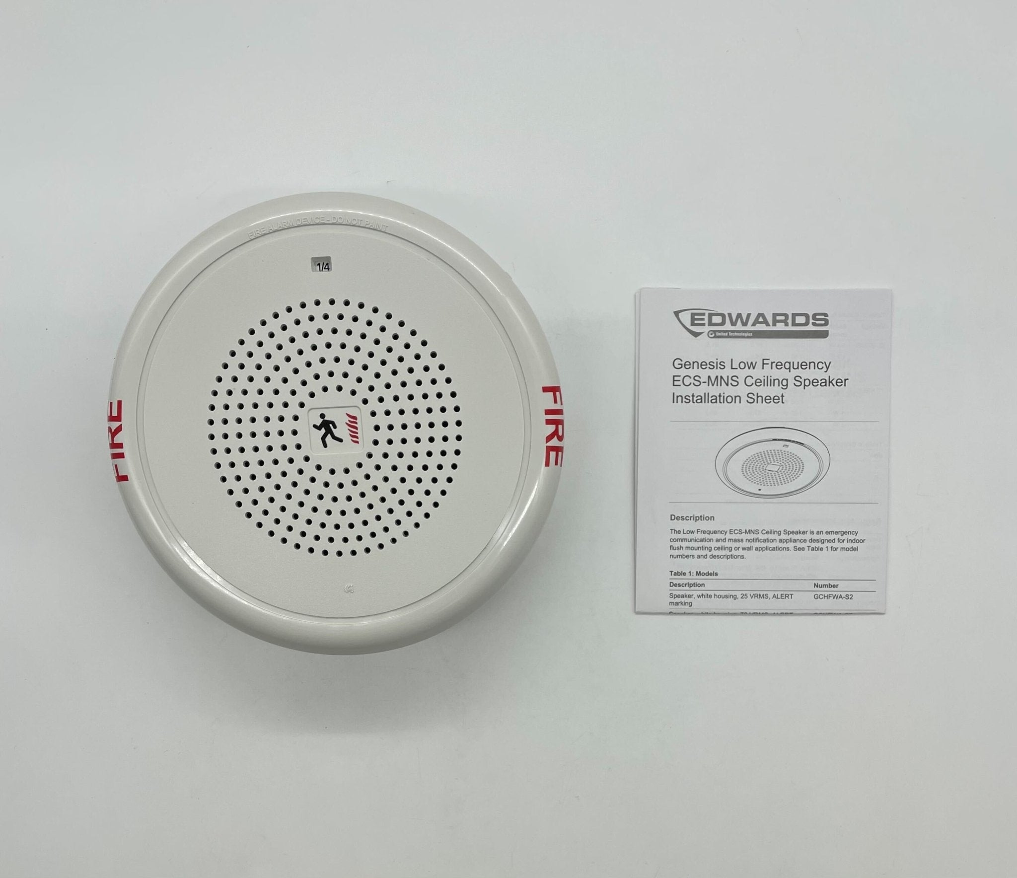 Edwards GCHFWF-S2 - The Fire Alarm Supplier