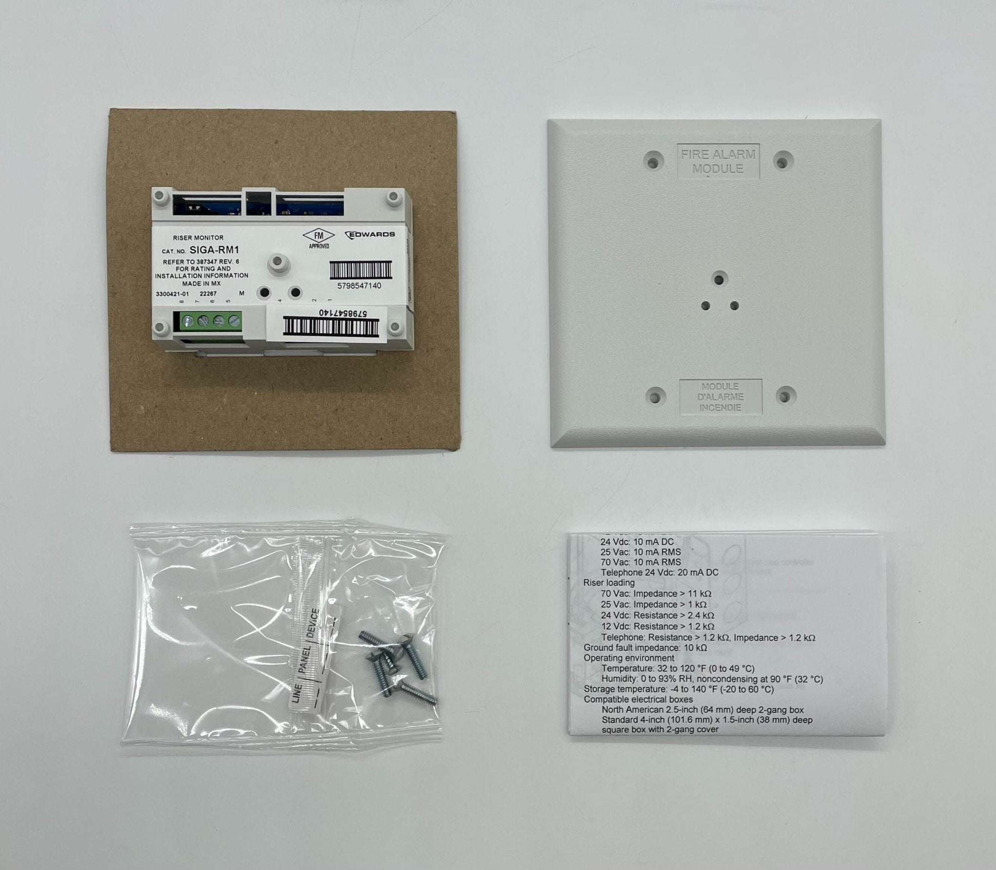 Edwards SIGA-RM1 - The Fire Alarm Supplier