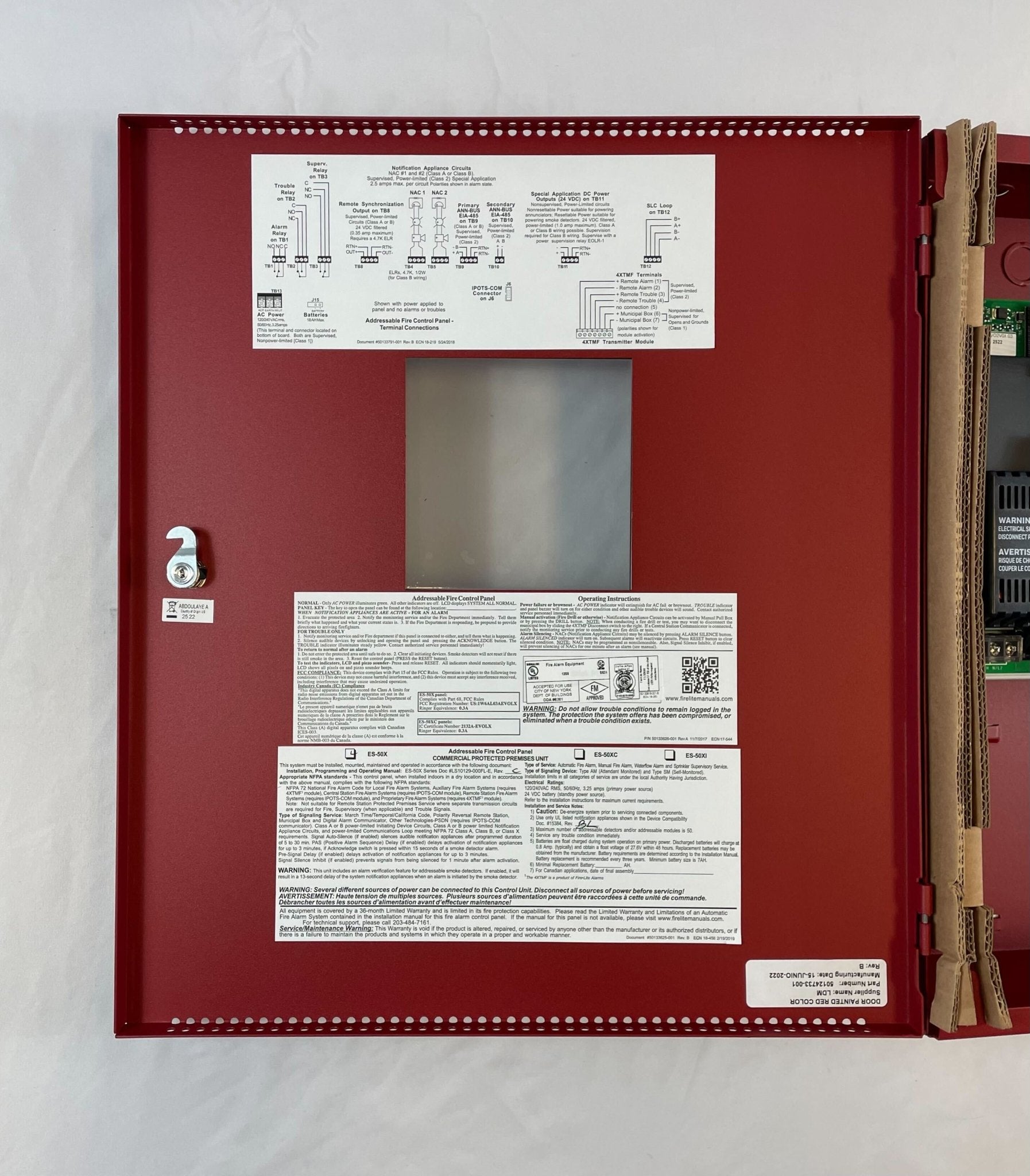 Firelite ES-50X - The Fire Alarm Supplier