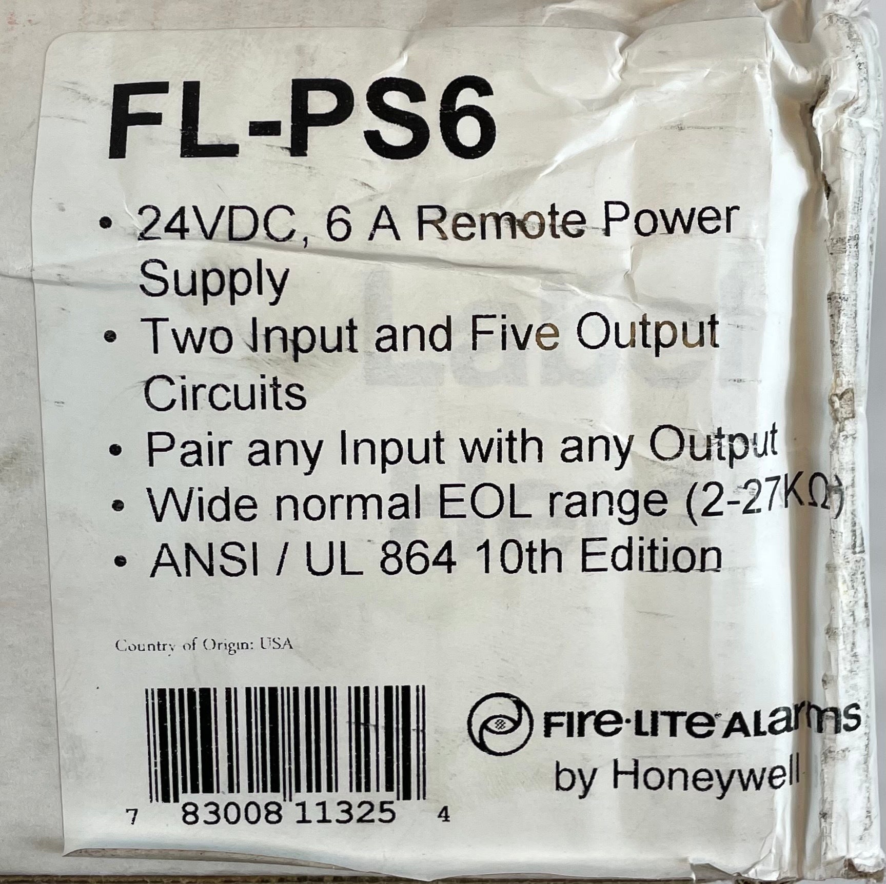 Firelite FL-PS6 - The Fire Alarm Supplier