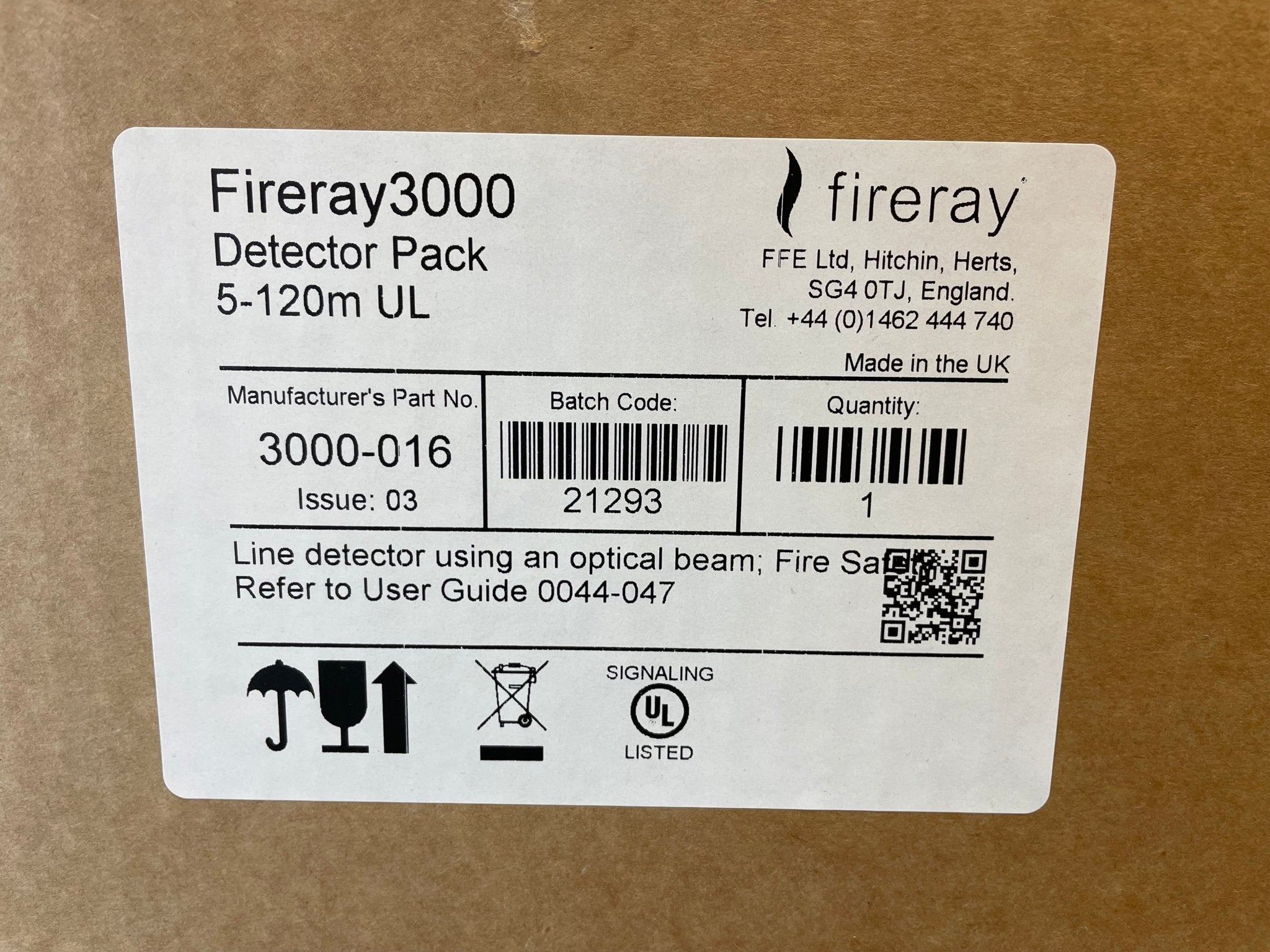 Fireray 3000-016 - The Fire Alarm Supplier