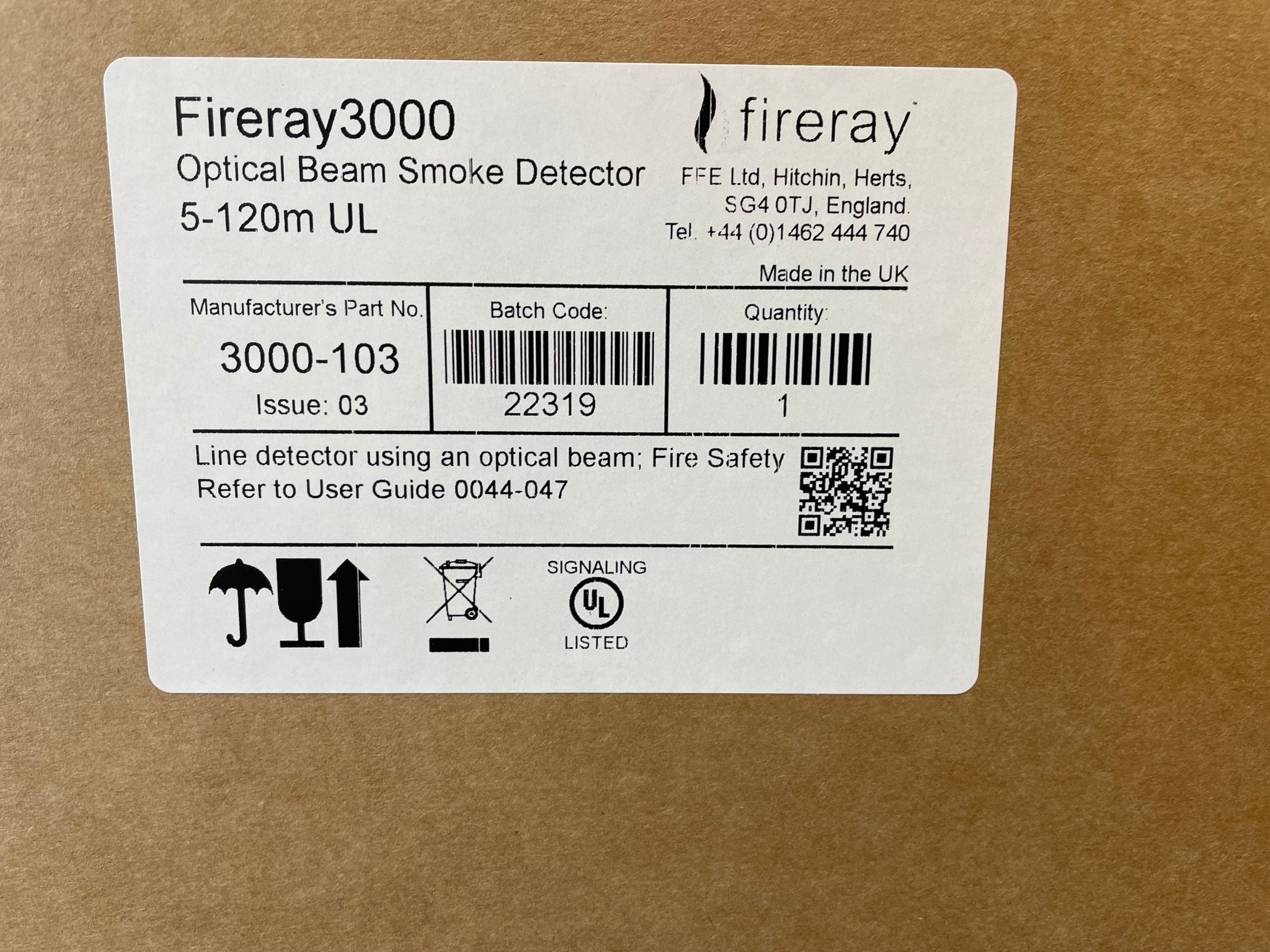 Fireray 3000-103 - The Fire Alarm Supplier