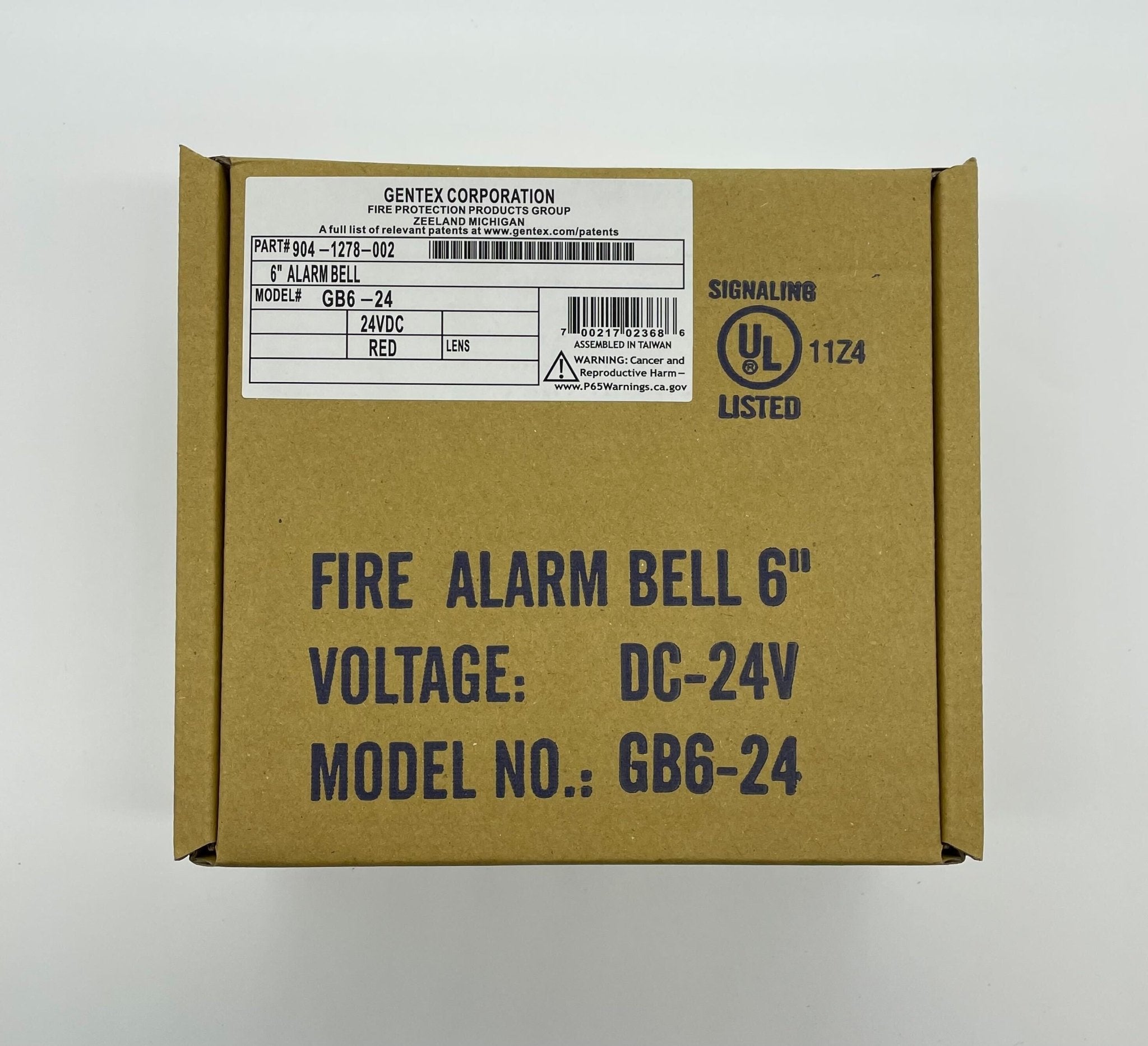 Gentex GB6-24 - The Fire Alarm Supplier