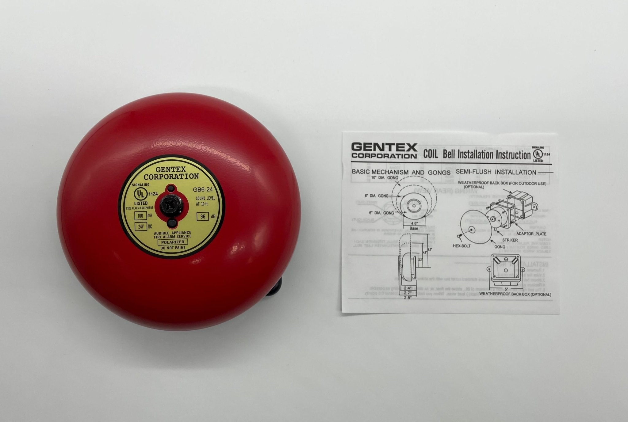 Gentex GB6-24 - The Fire Alarm Supplier
