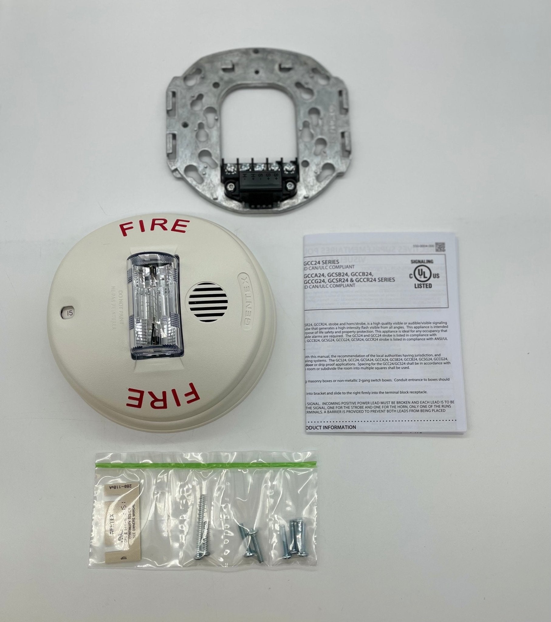Gentex GCC24CW - The Fire Alarm Supplier