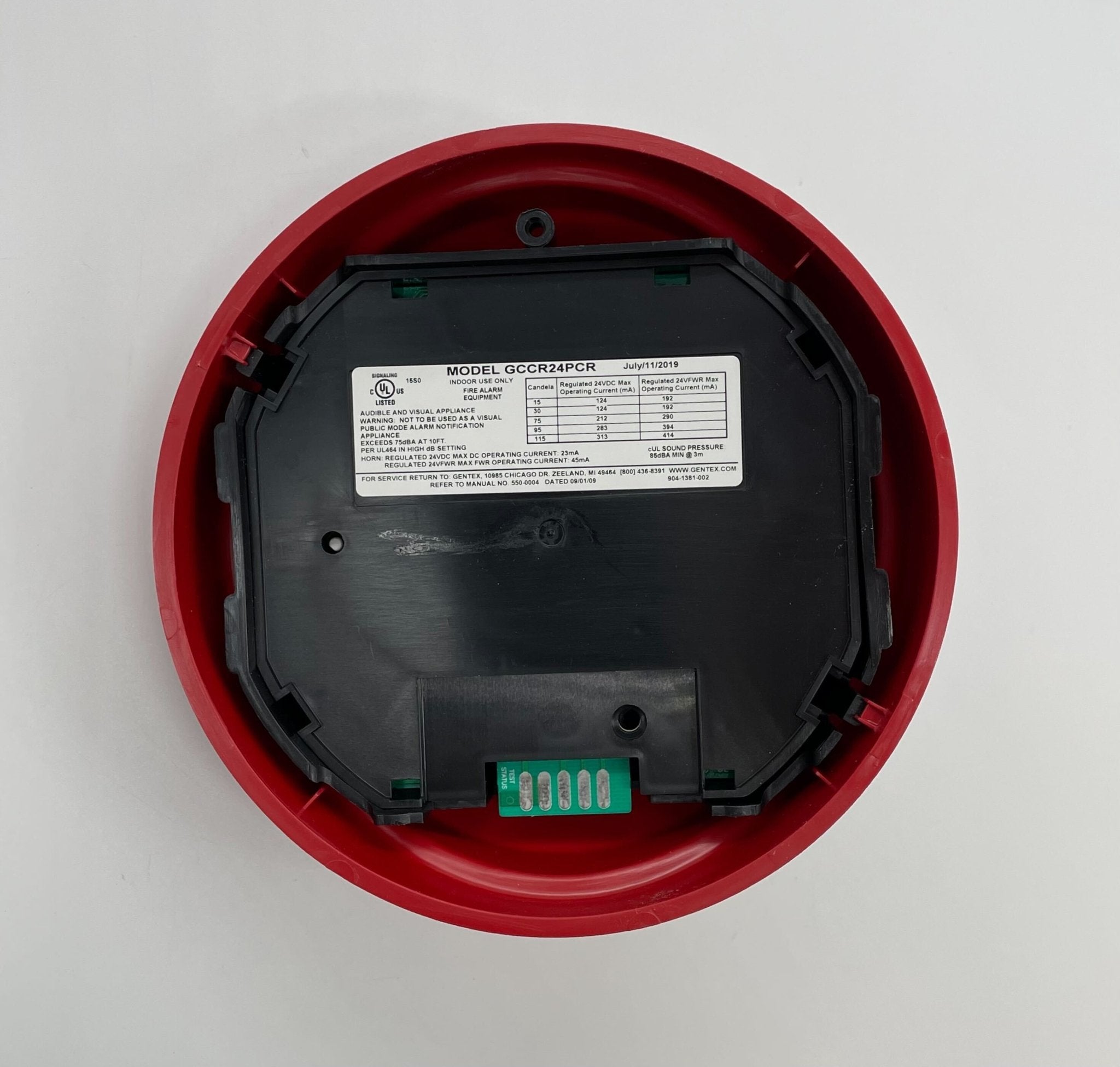 Gentex GCCR24PCR - The Fire Alarm Supplier