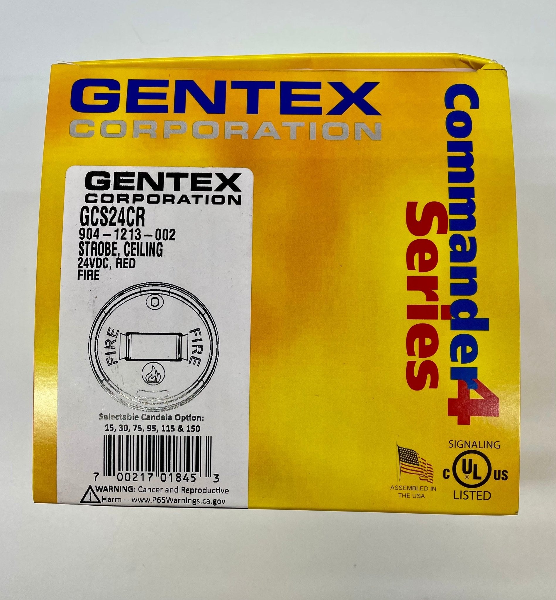 Gentex GCS24CR - The Fire Alarm Supplier