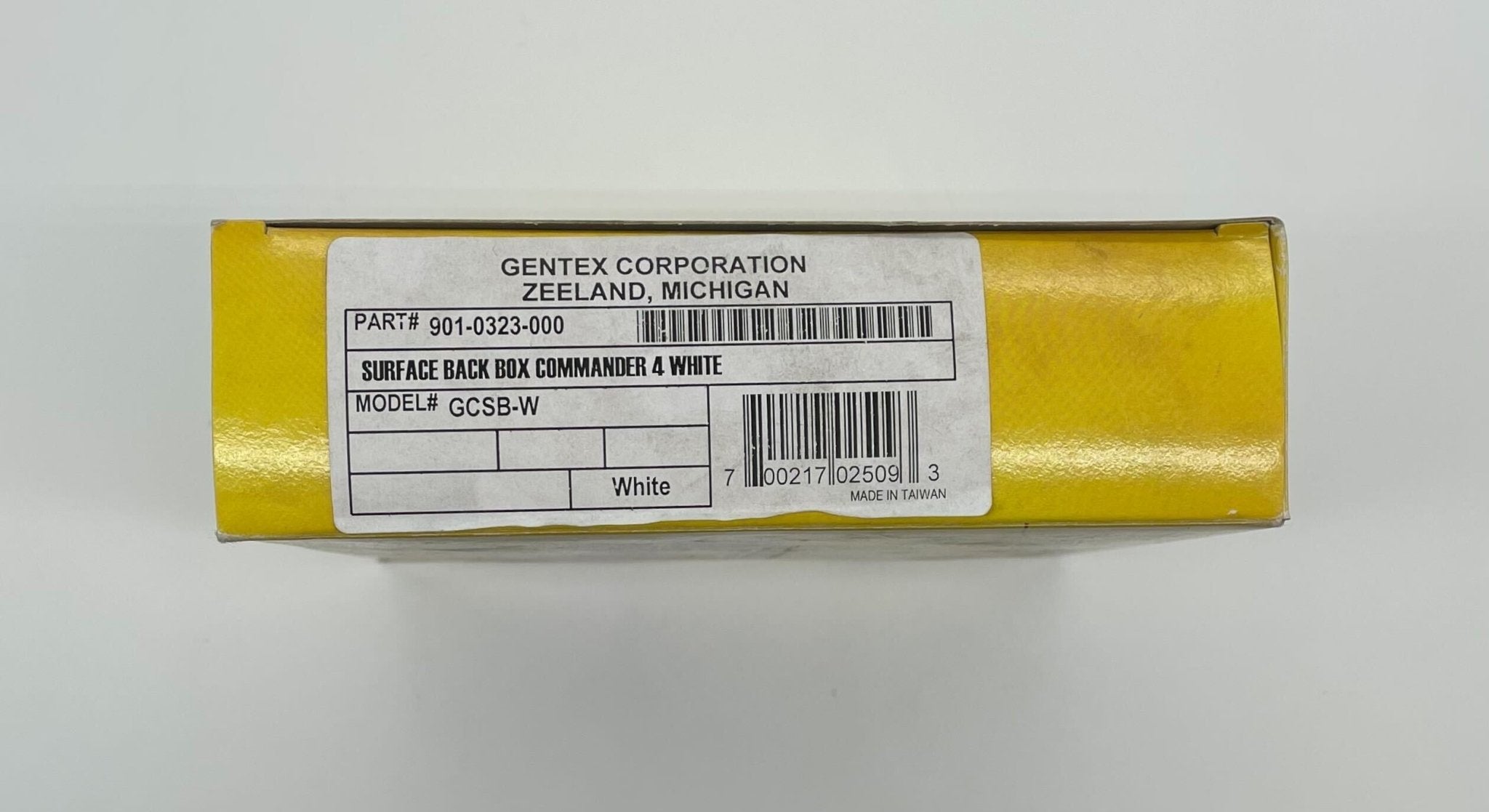 Gentex GCSB-W - The Fire Alarm Supplier