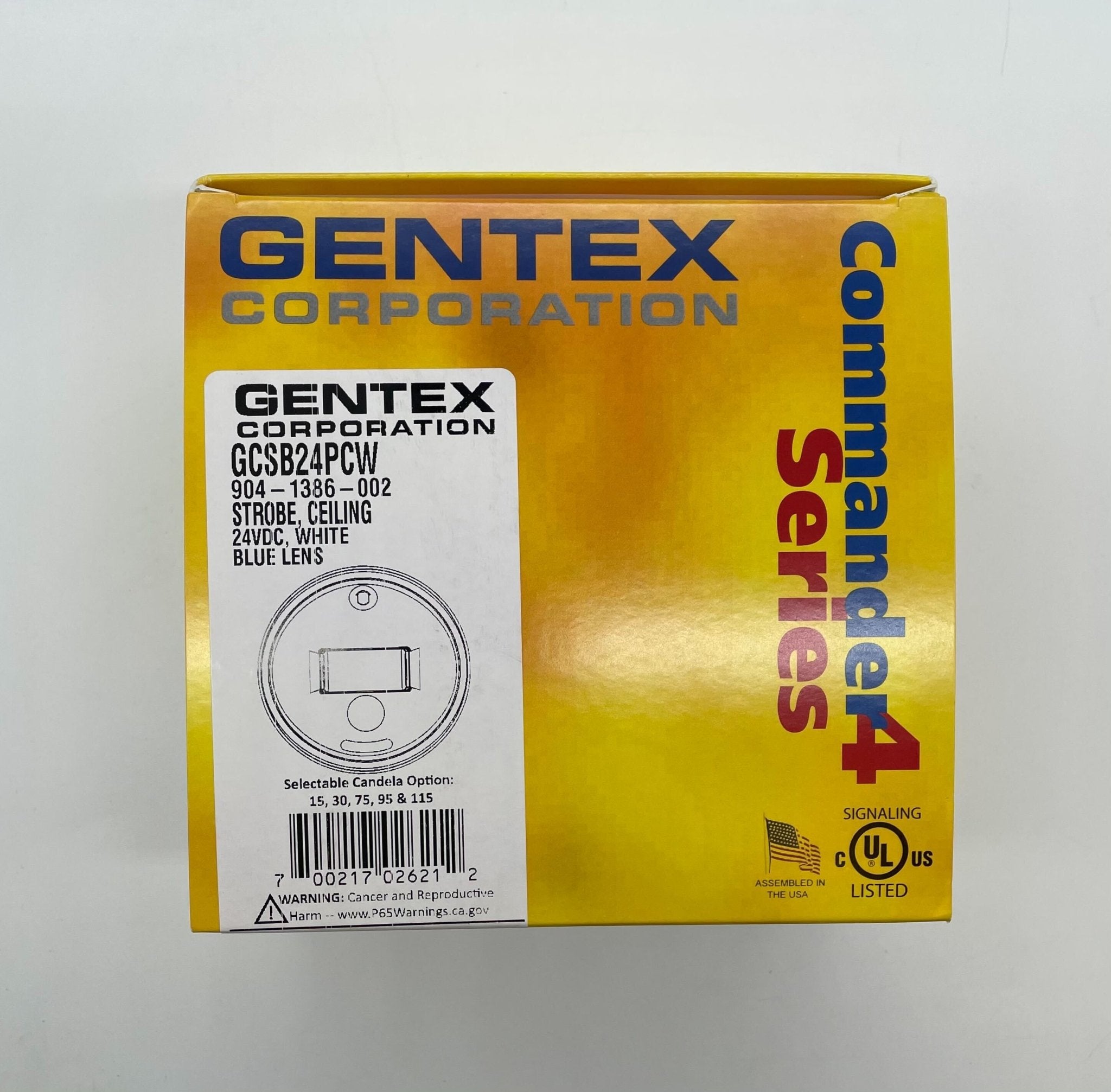 Gentex GCSB24PCW - The Fire Alarm Supplier