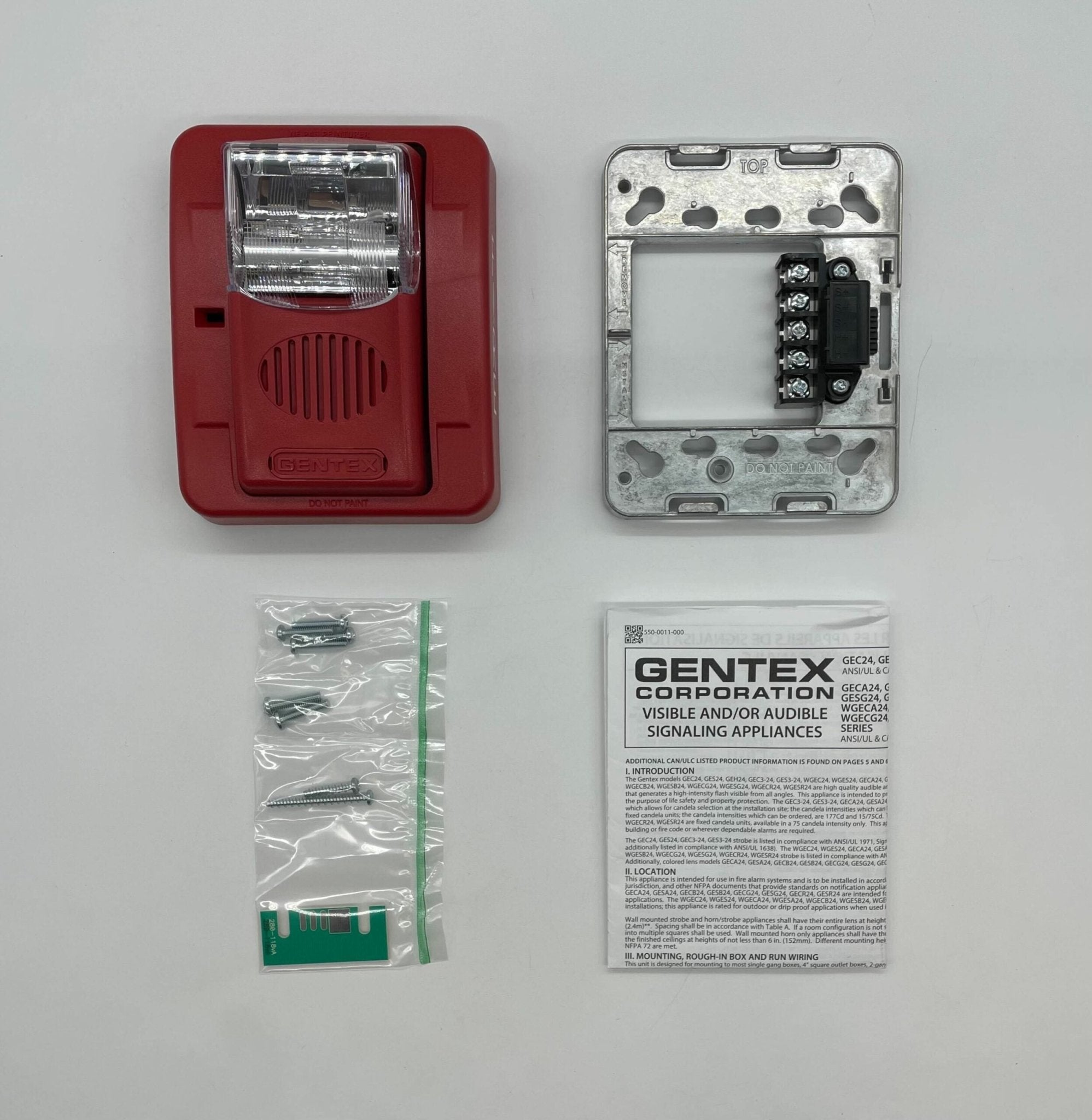 Gentex GEC24-177WR - The Fire Alarm Supplier