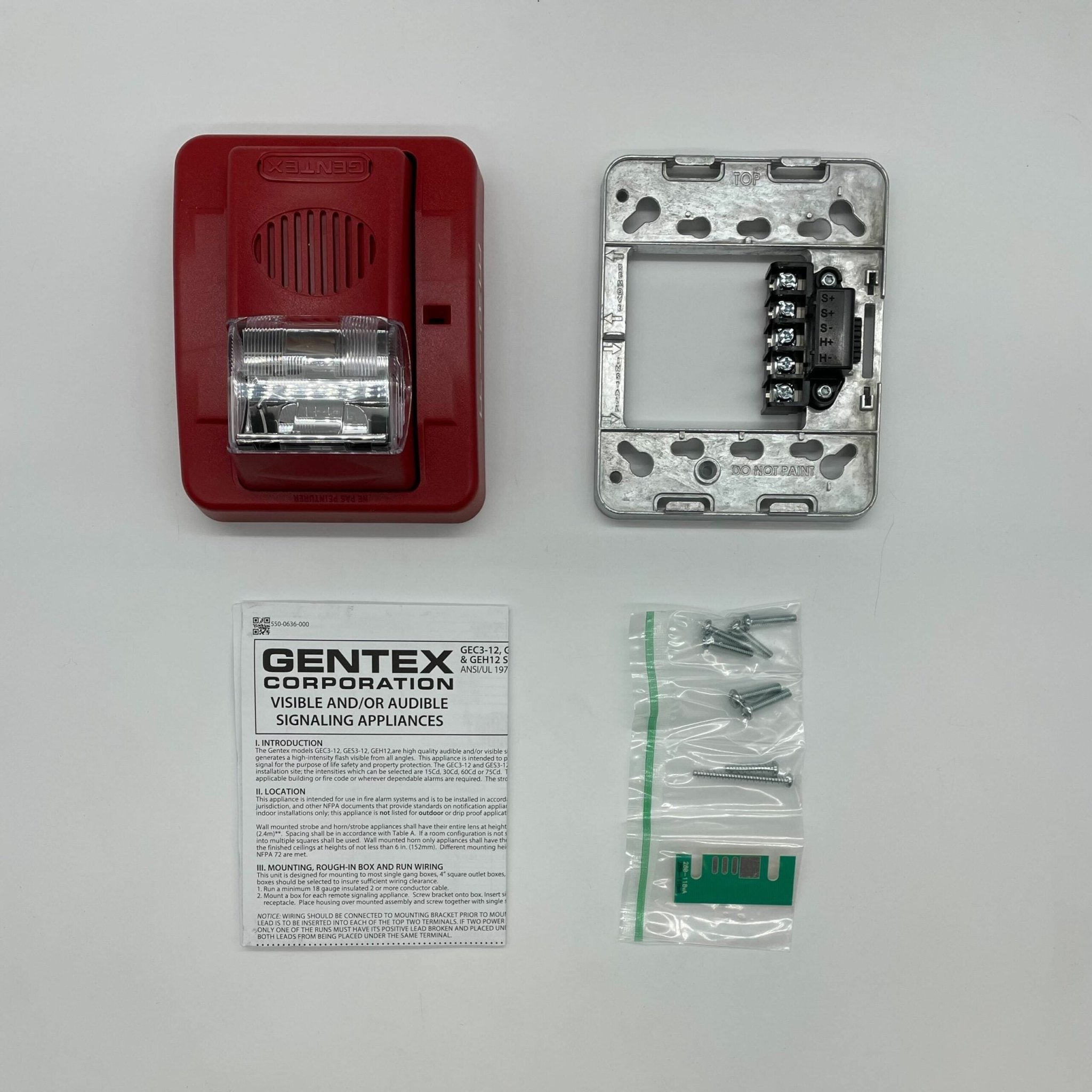 Gentex GEC3-12WR - The Fire Alarm Supplier