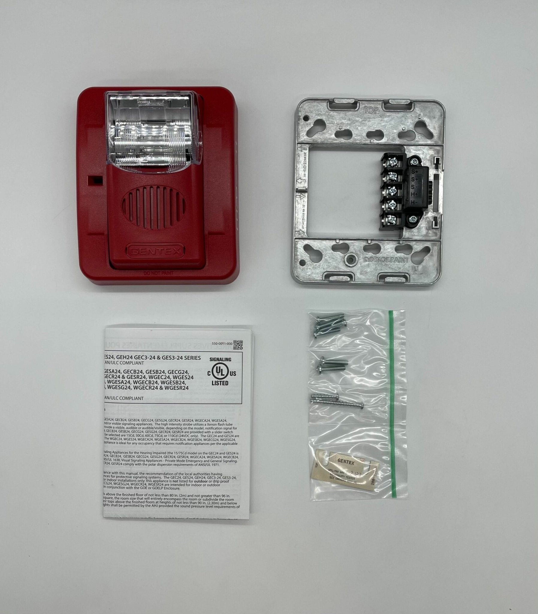 Gentex GEC3-24WR - The Fire Alarm Supplier