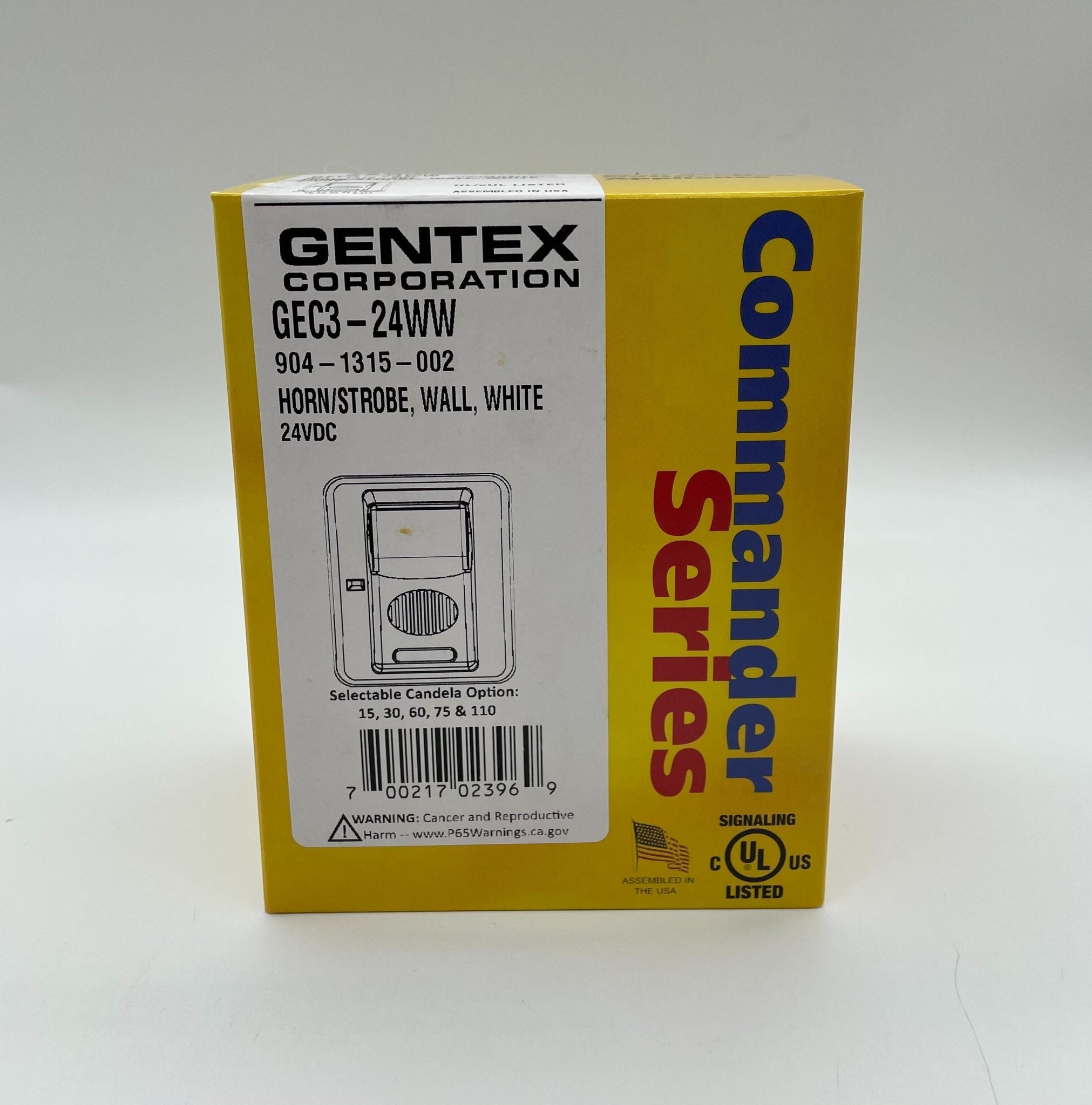 Gentex GEC3-24WW - The Fire Alarm Supplier