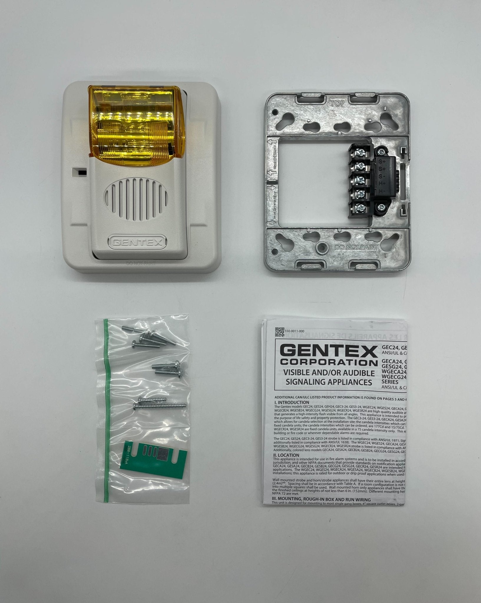 Gentex GECA24PWW - The Fire Alarm Supplier