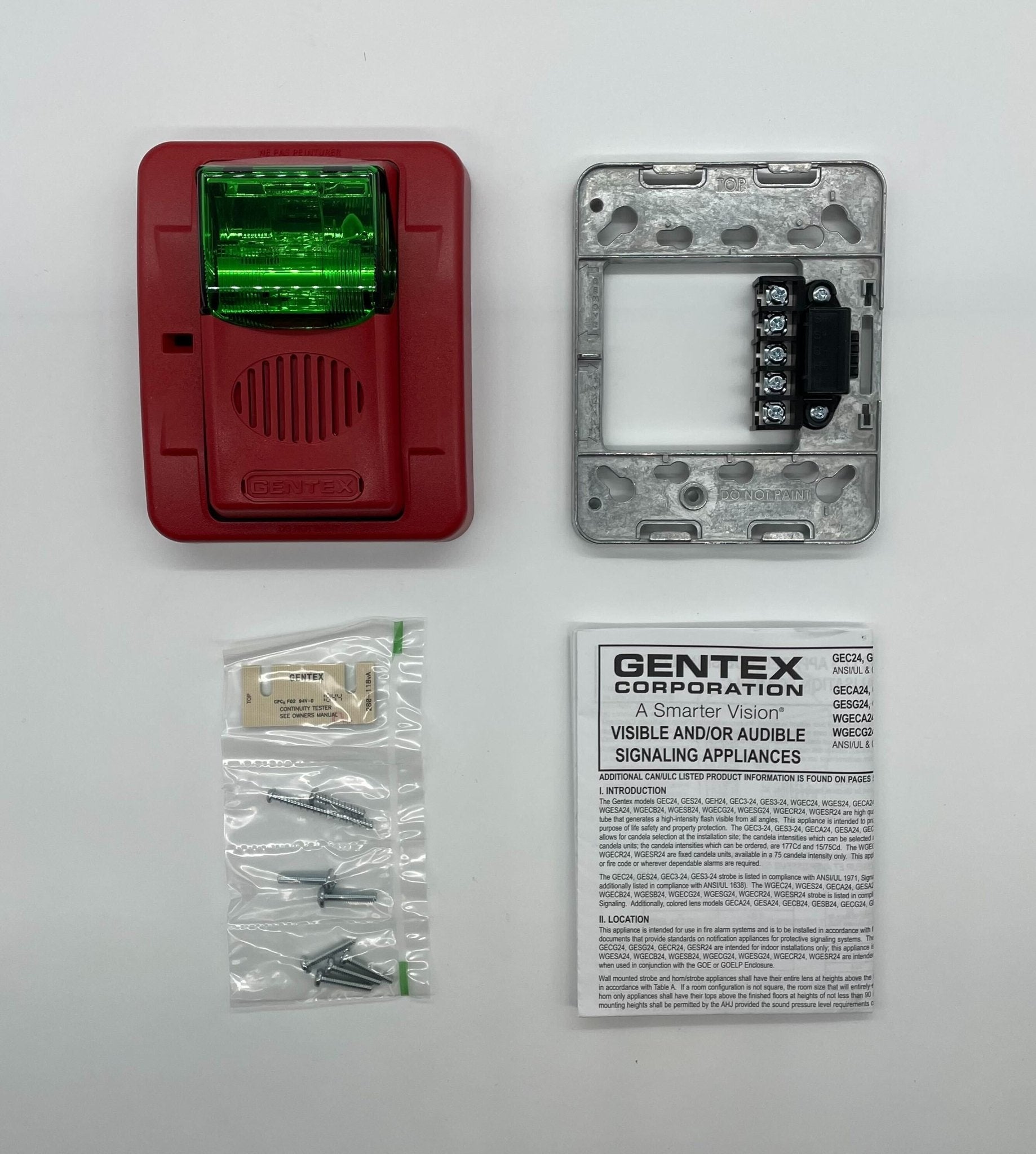 Gentex GECG24PWR - The Fire Alarm Supplier