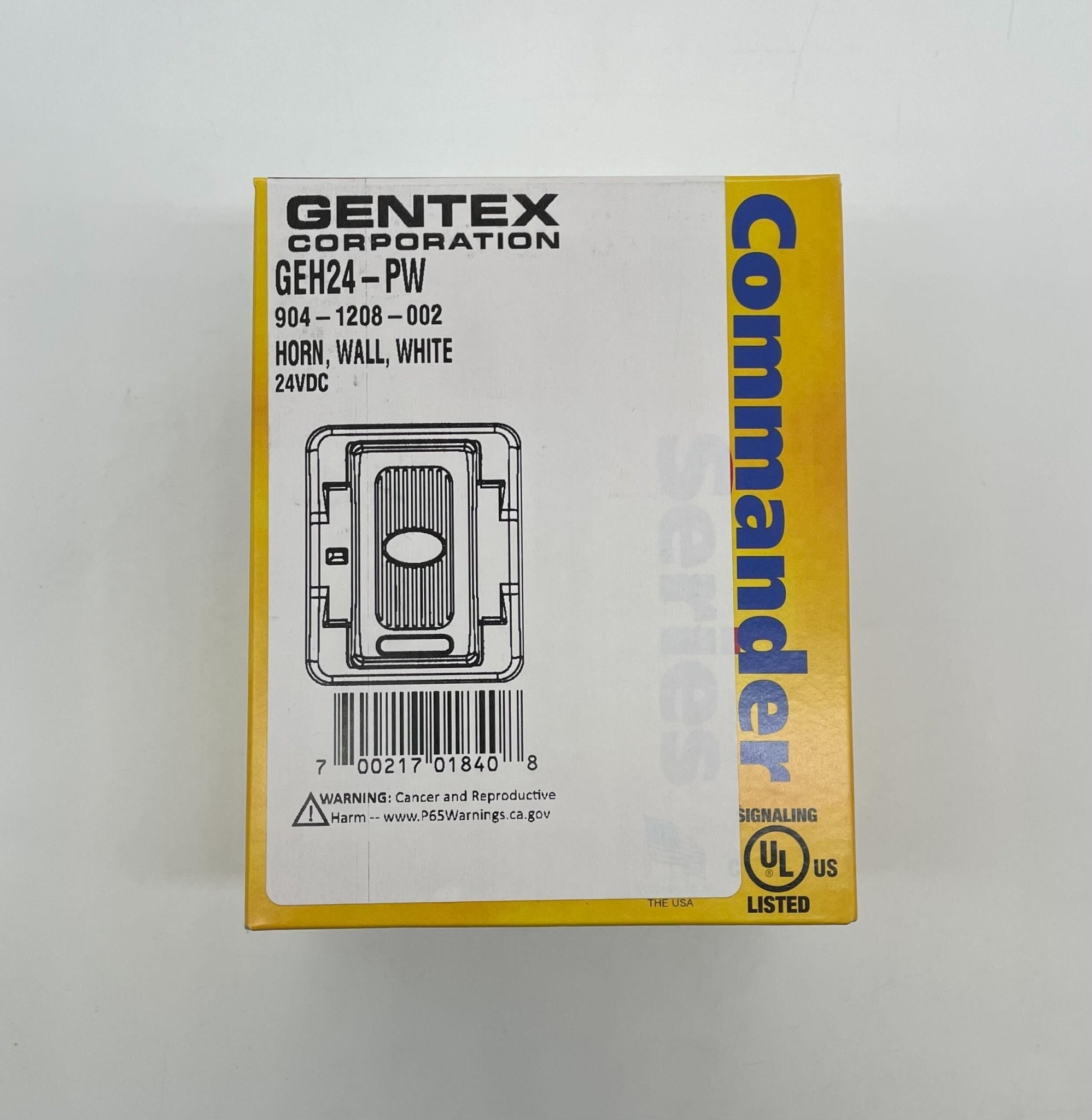 Gentex GEH24-PW - The Fire Alarm Supplier