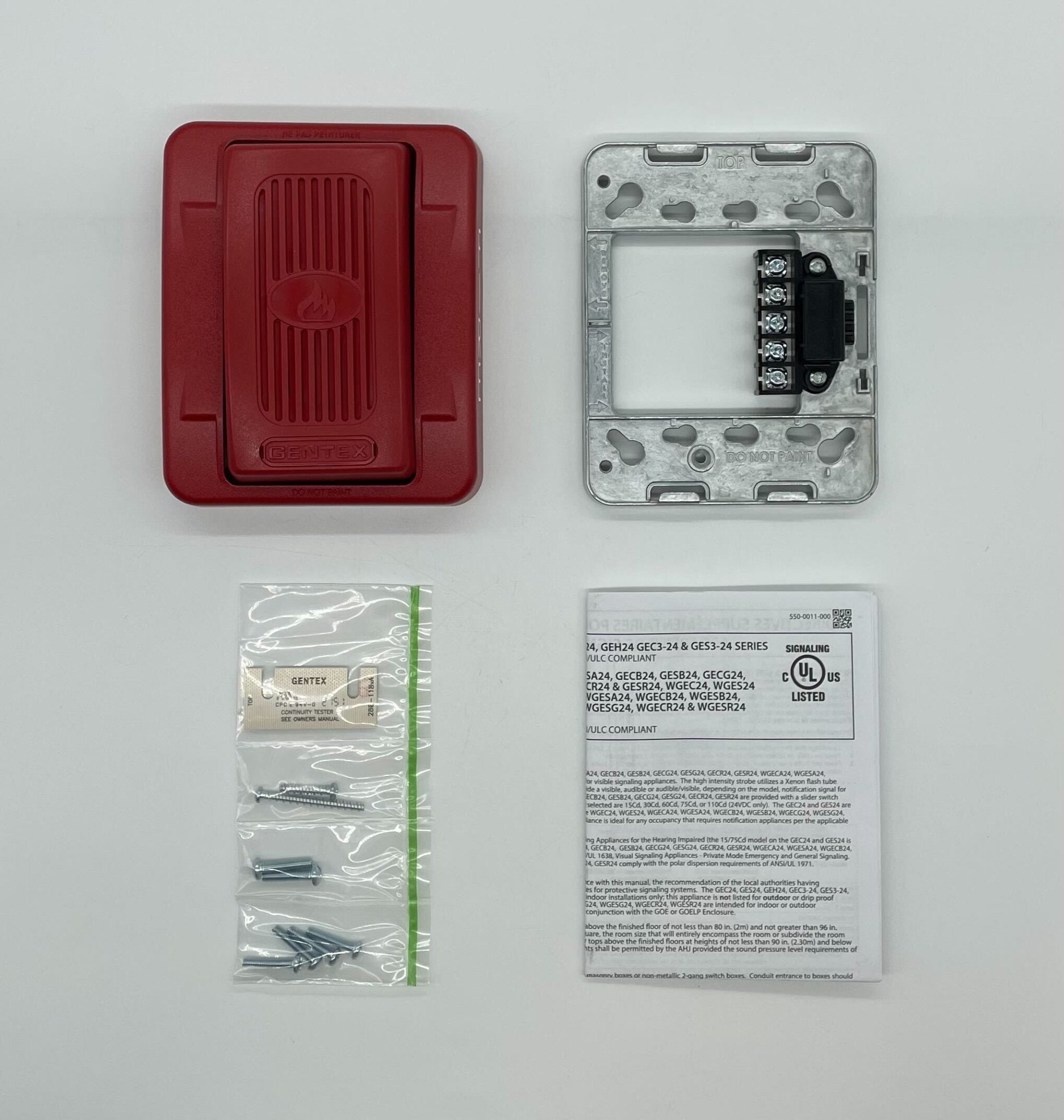Gentex GEH24-R - The Fire Alarm Supplier