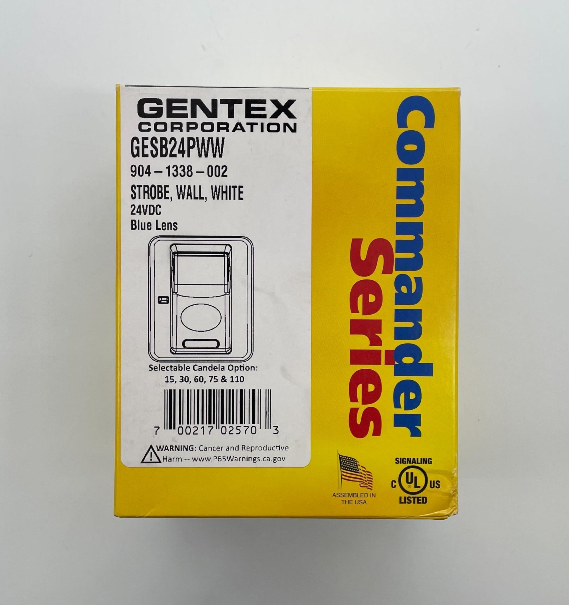 Gentex GESB24PWW - The Fire Alarm Supplier